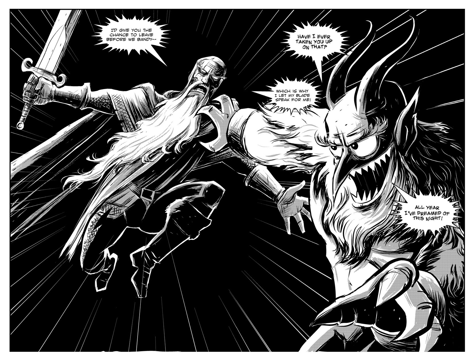 Read online 'Twas the Night Before Krampus comic -  Issue # Full - 22