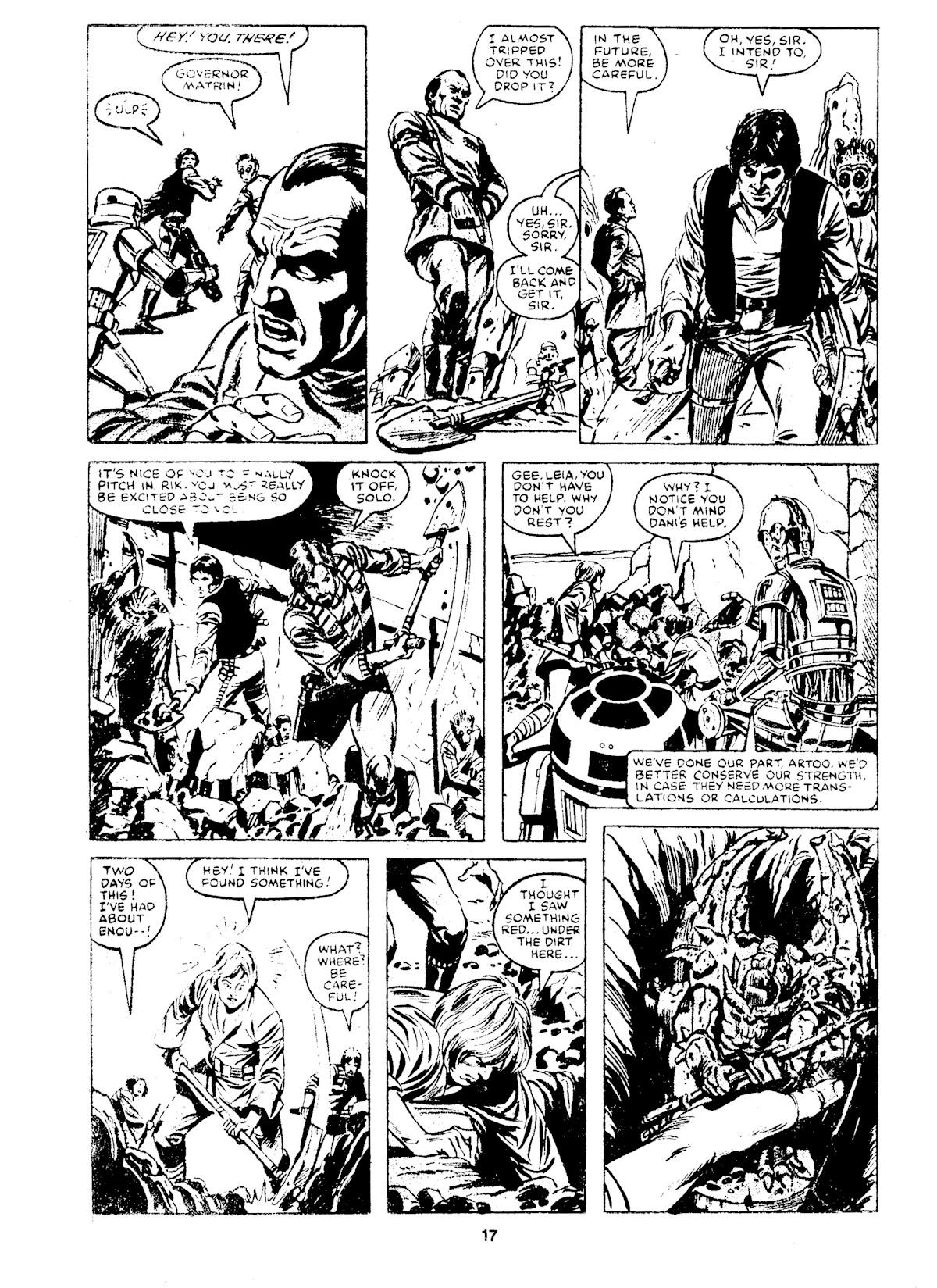 Read online Star Wars Weekly comic -  Issue #170 - 17