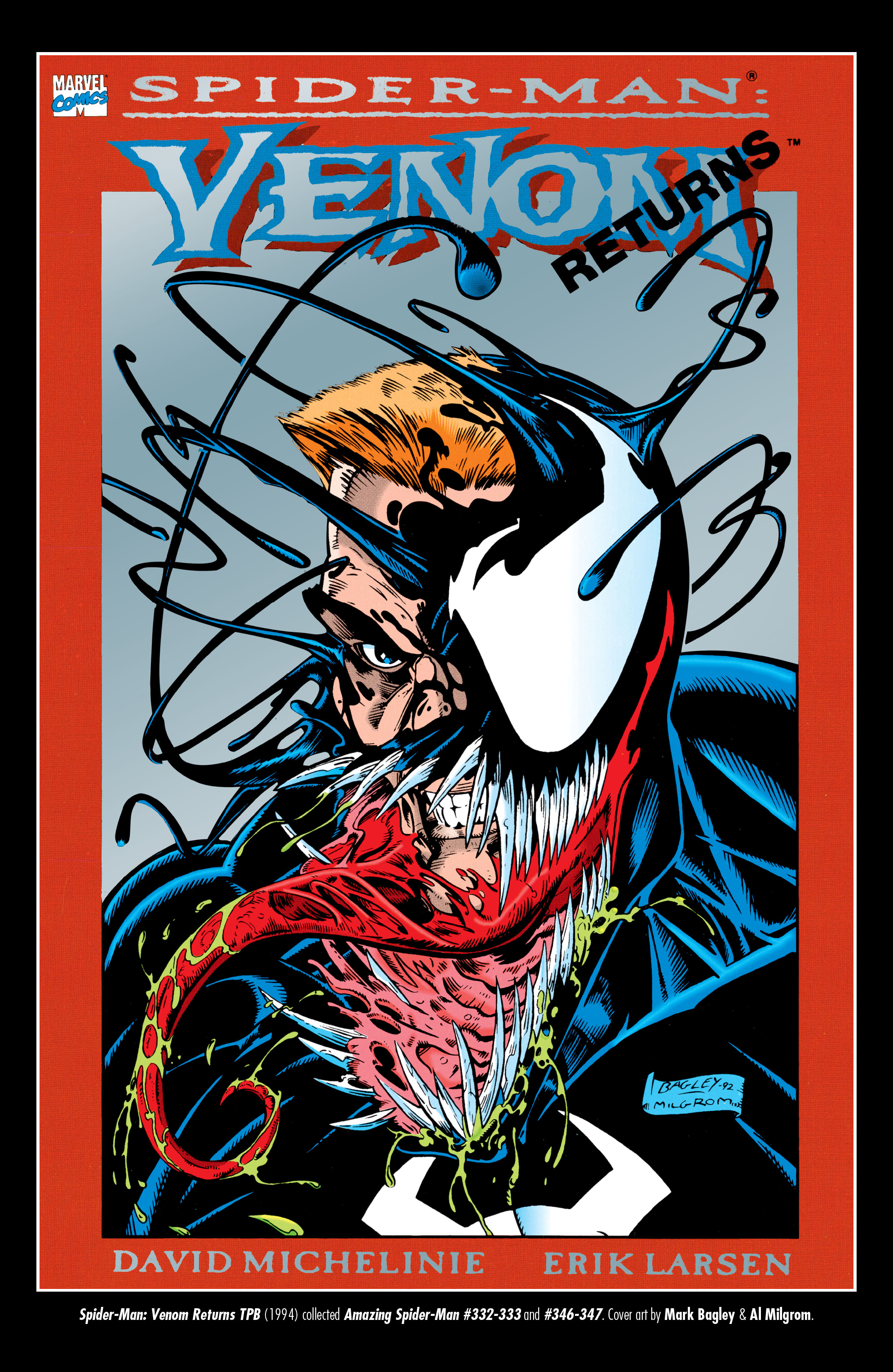 Read online Spider-Man Vs. Venom Omnibus comic -  Issue # TPB (Part 12) - 14