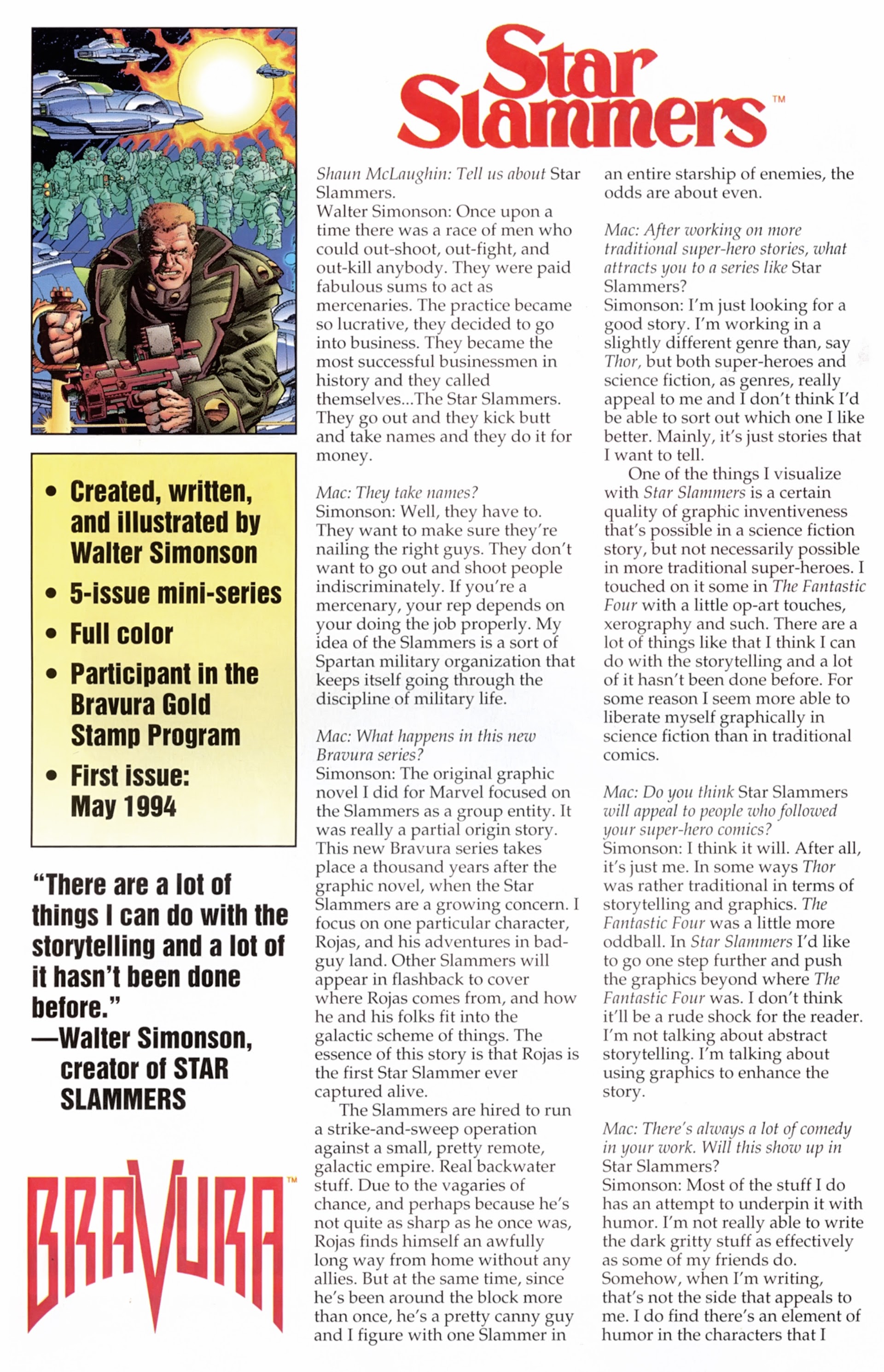 Read online Star Slammers comic -  Issue #1 - 27
