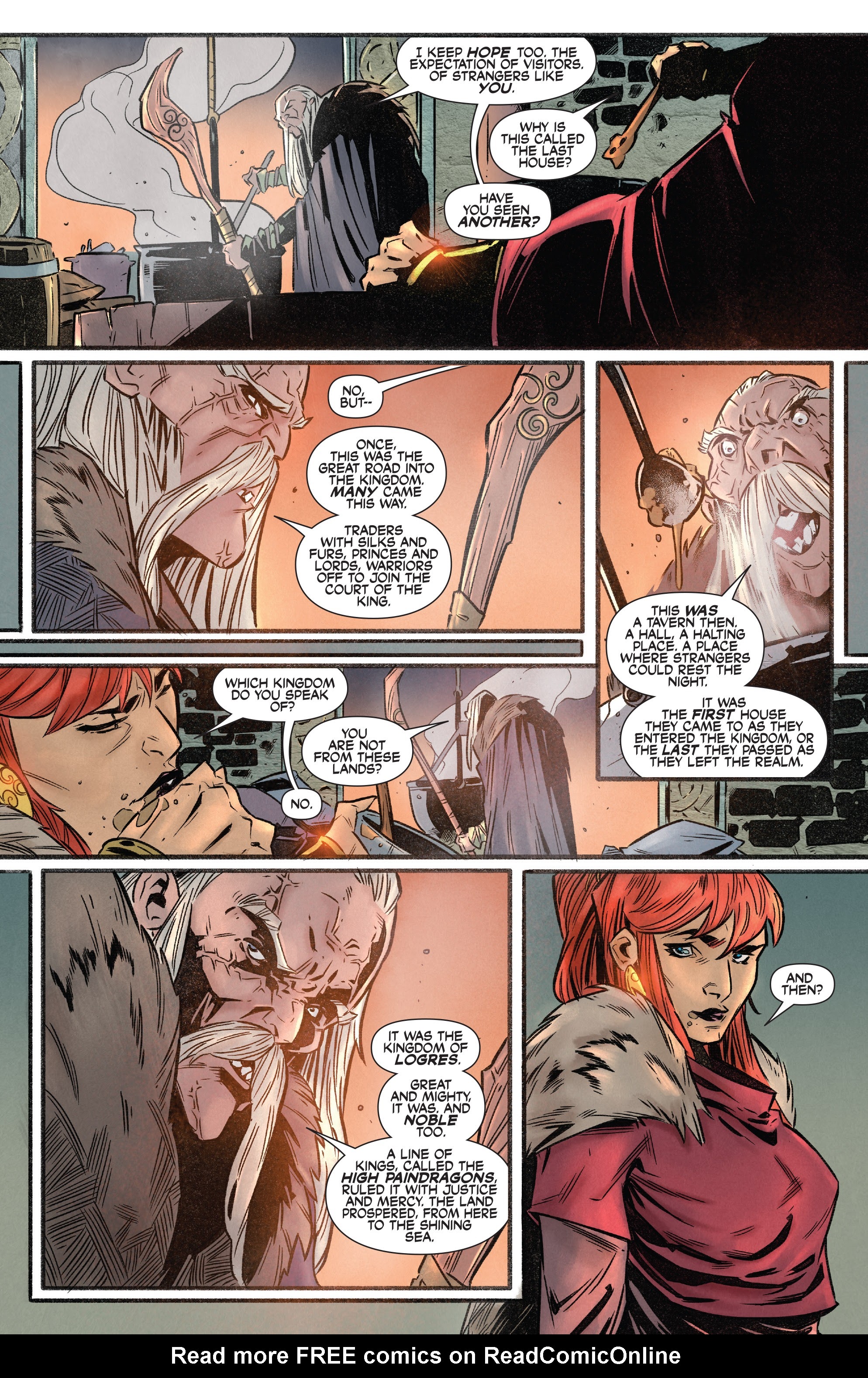 Read online Immortal Red Sonja comic -  Issue #1 - 7