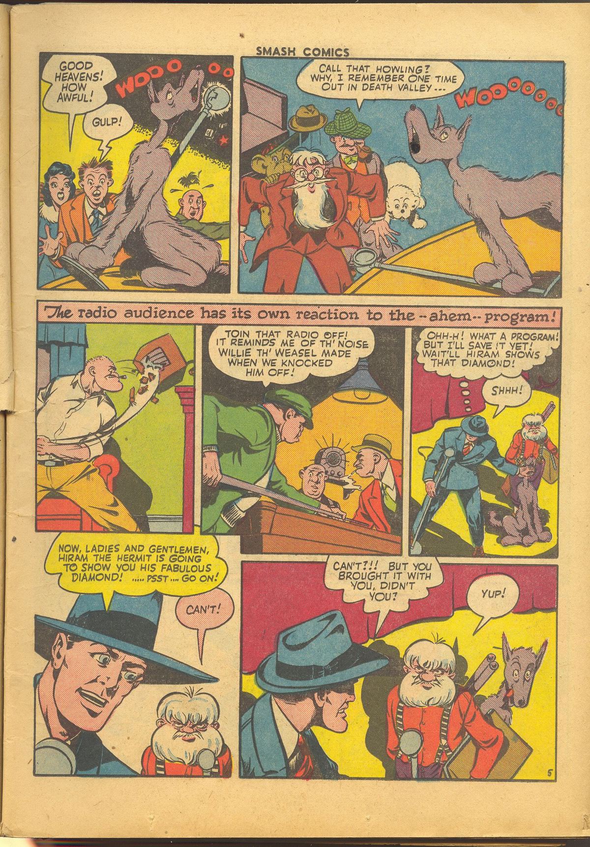 Read online Smash Comics comic -  Issue #50 - 7