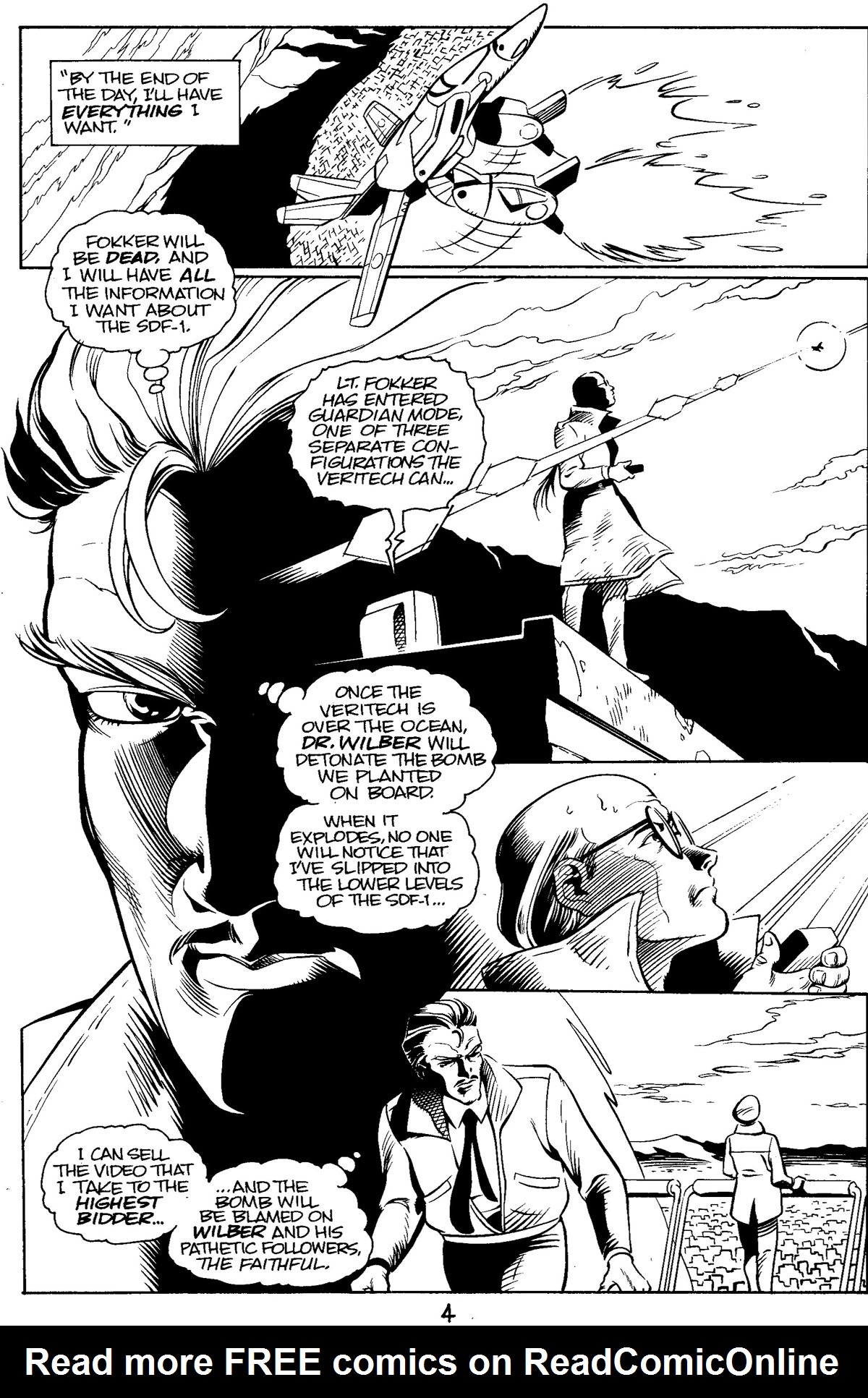 Read online Robotech: Return to Macross comic -  Issue #4 - 6