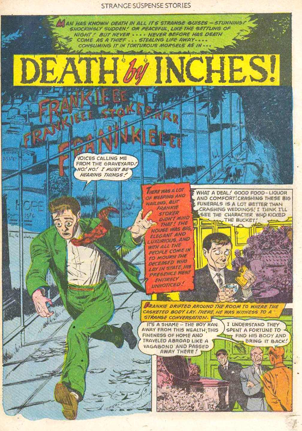 Read online Strange Suspense Stories (1952) comic -  Issue #2 - 13
