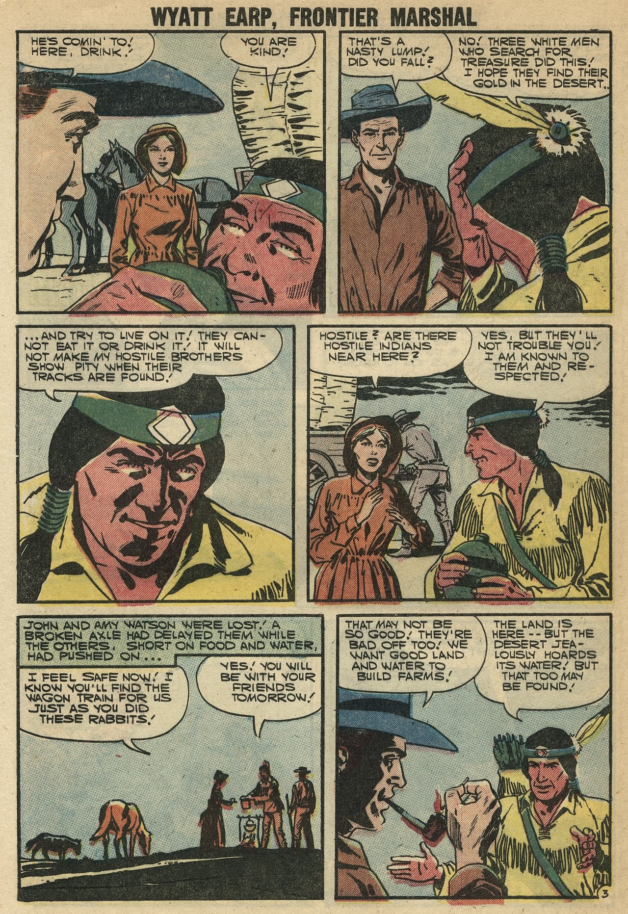 Read online Wyatt Earp Frontier Marshal comic -  Issue #19 - 28