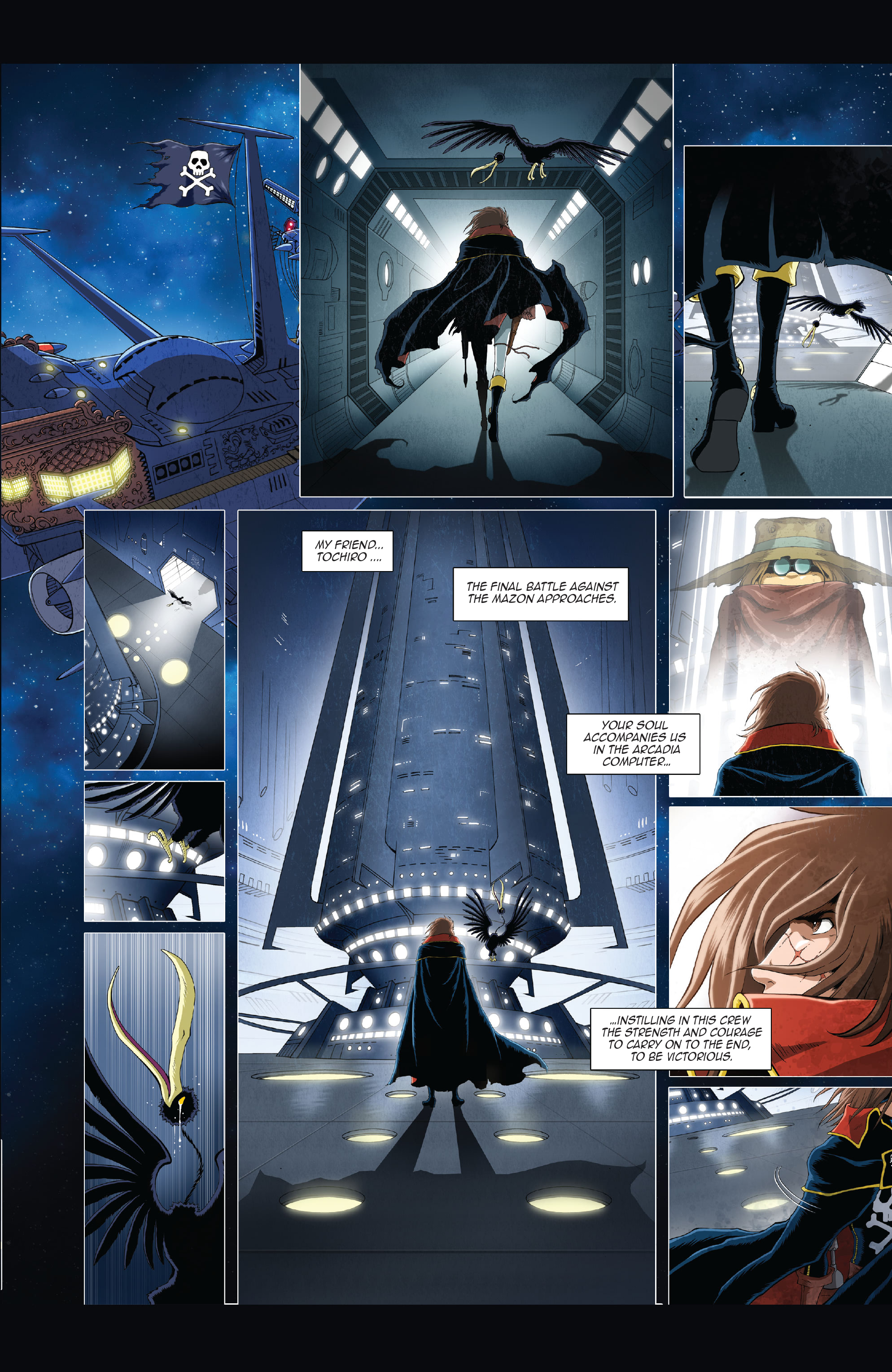 Read online Space Pirate Captain Harlock comic -  Issue #1 - 7