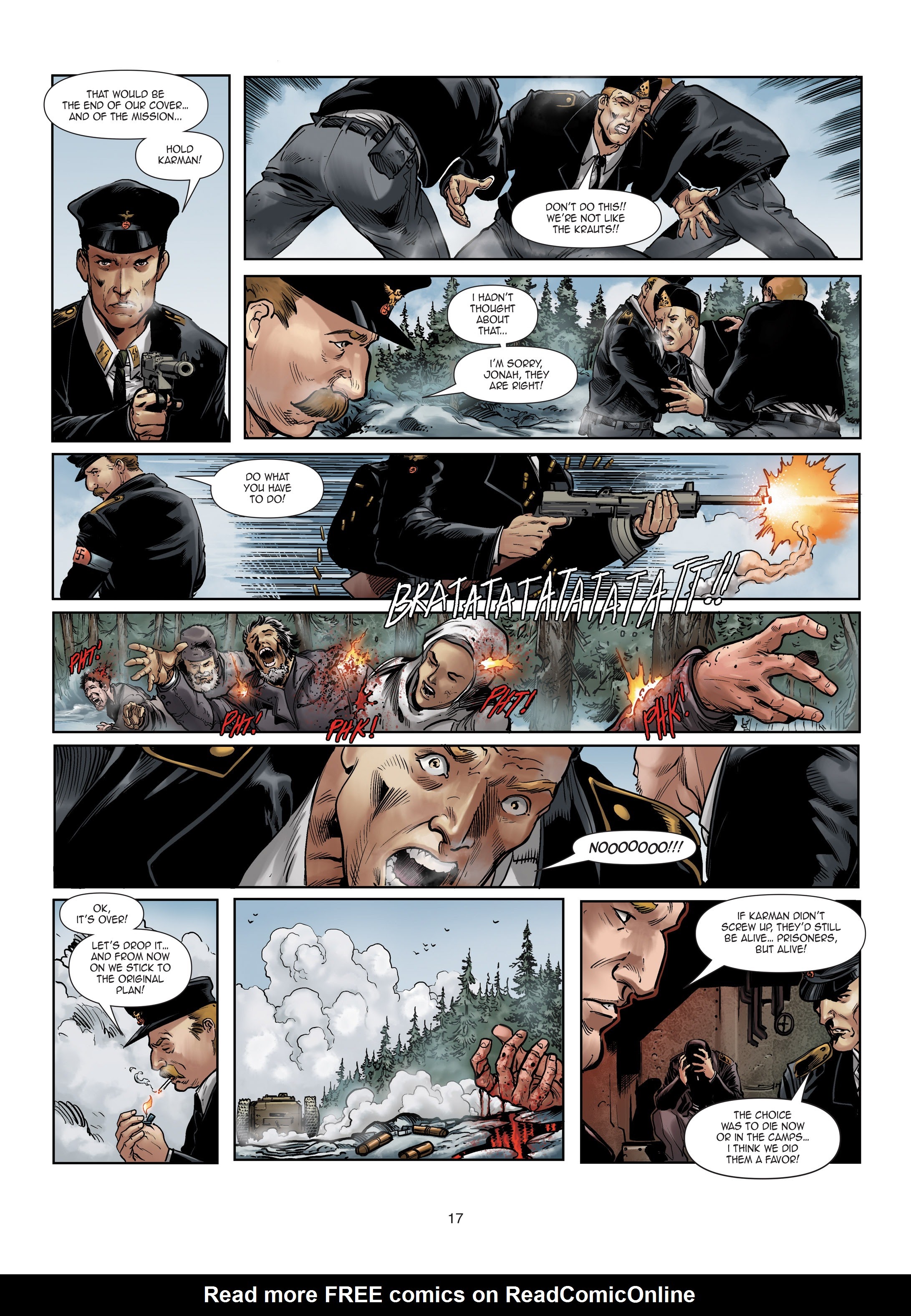 Read online Iron Squad comic -  Issue #5 - 17