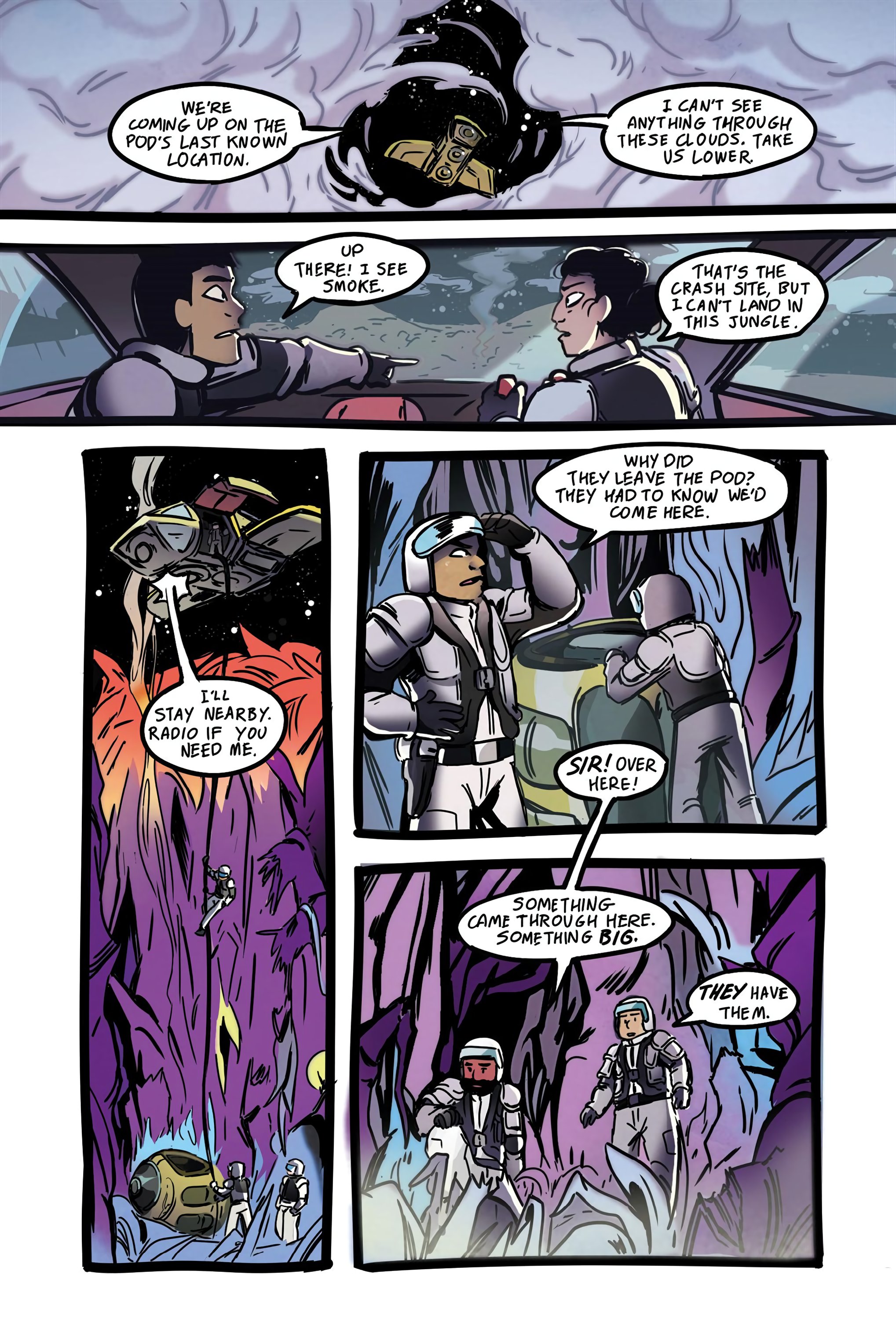 Read online Cosmic Cadets: Contact! comic -  Issue # TPB (Part 1) - 65