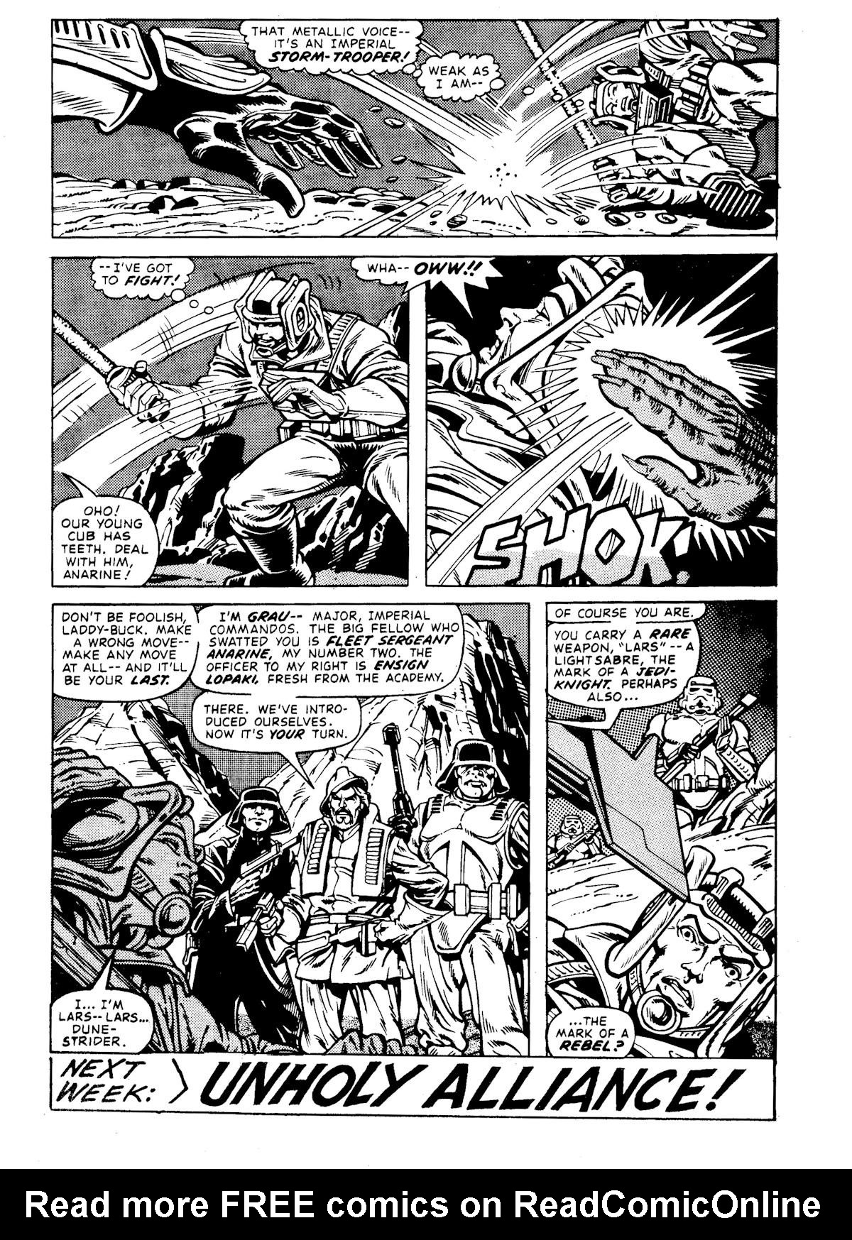 Read online Star Wars Weekly comic -  Issue #110 - 8