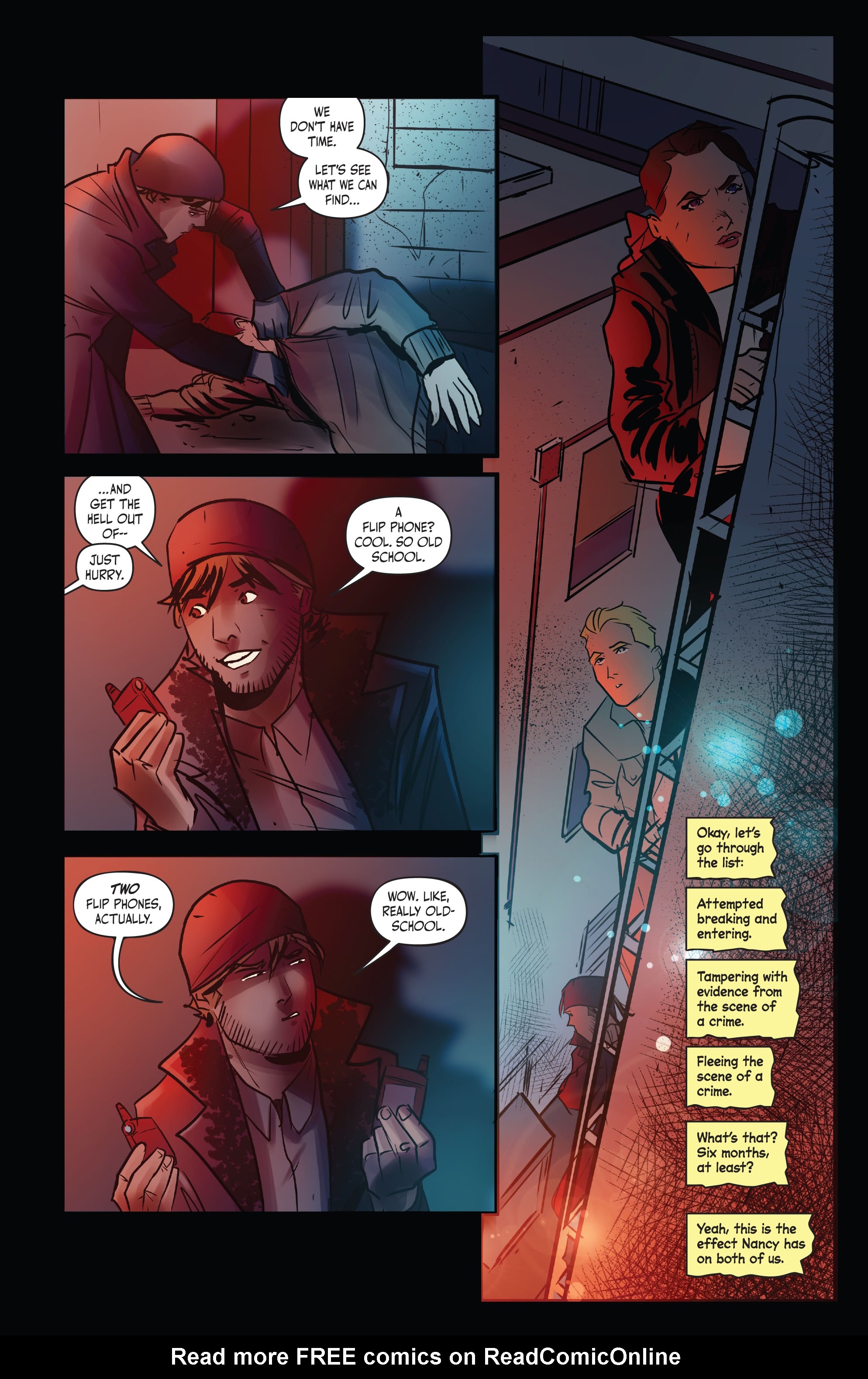 Read online Nancy Drew & The Hardy Boys: The Death of Nancy Drew comic -  Issue #3 - 5