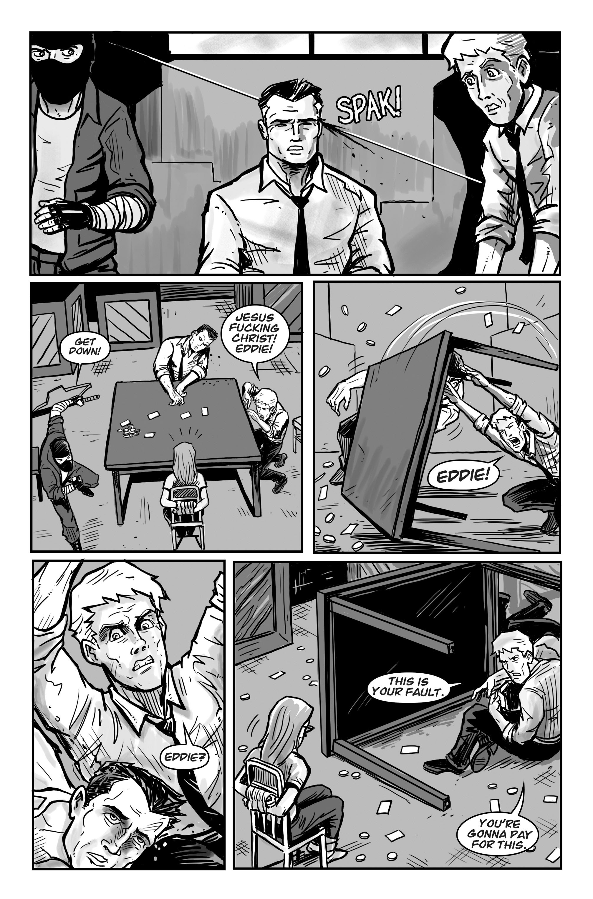 Read online The God Child comic -  Issue #4 - 10