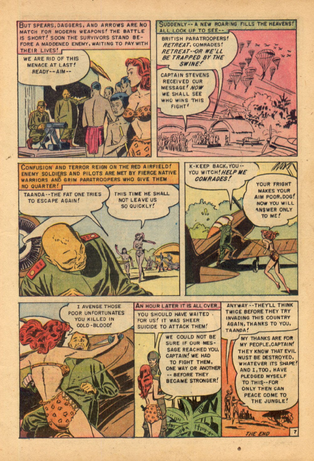 Read online Taanda White Princess of the Jungle comic -  Issue #3 - 9