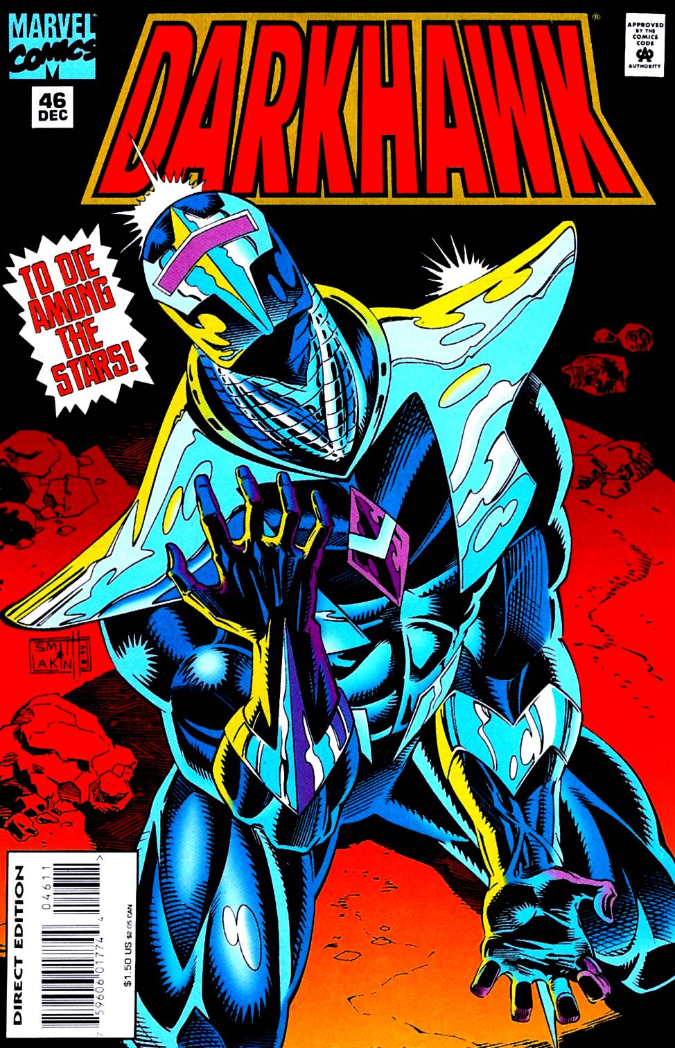 Read online Darkhawk (1991) comic -  Issue #46 - 1
