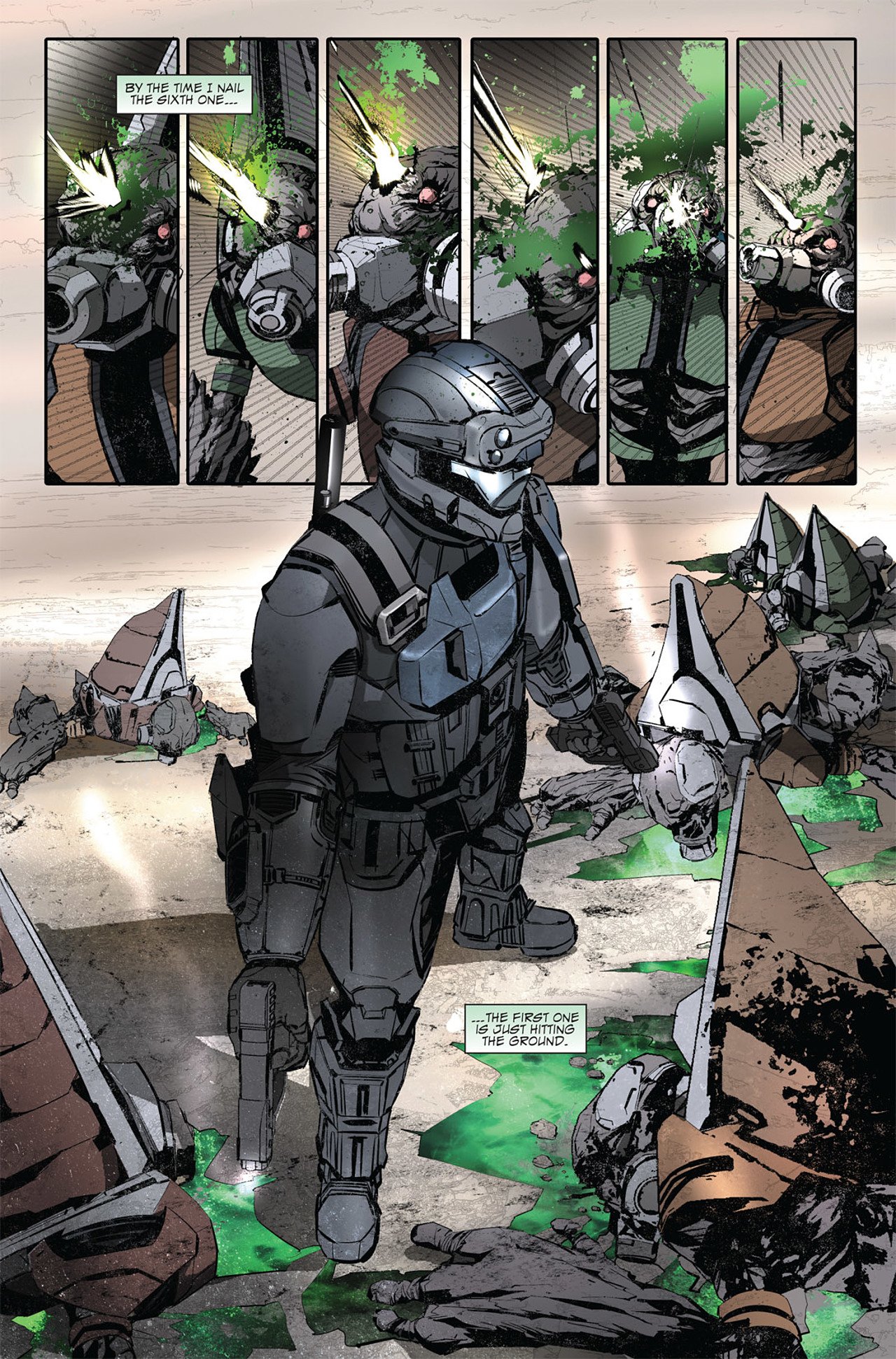 Read online Halo: Helljumper comic -  Issue # Full - 95