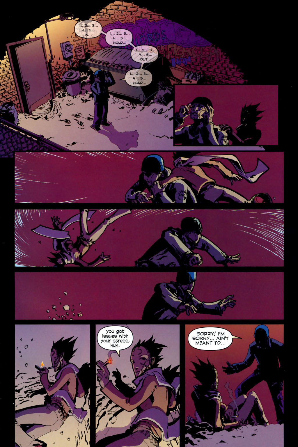 Read online NYC Mech: beta LOVE comic -  Issue #2 - 9