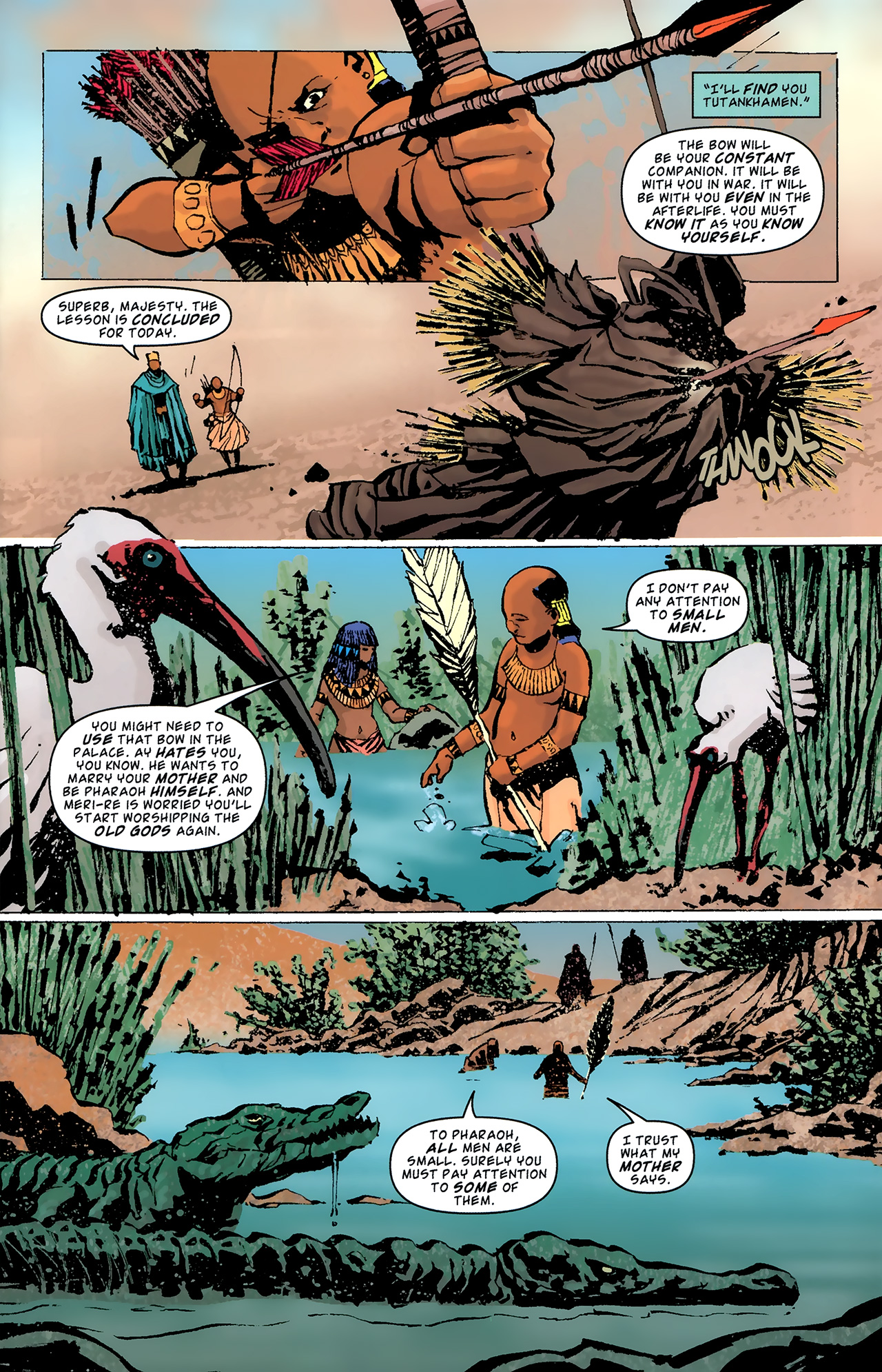 Read online The Murder of King Tut comic -  Issue #3 - 7