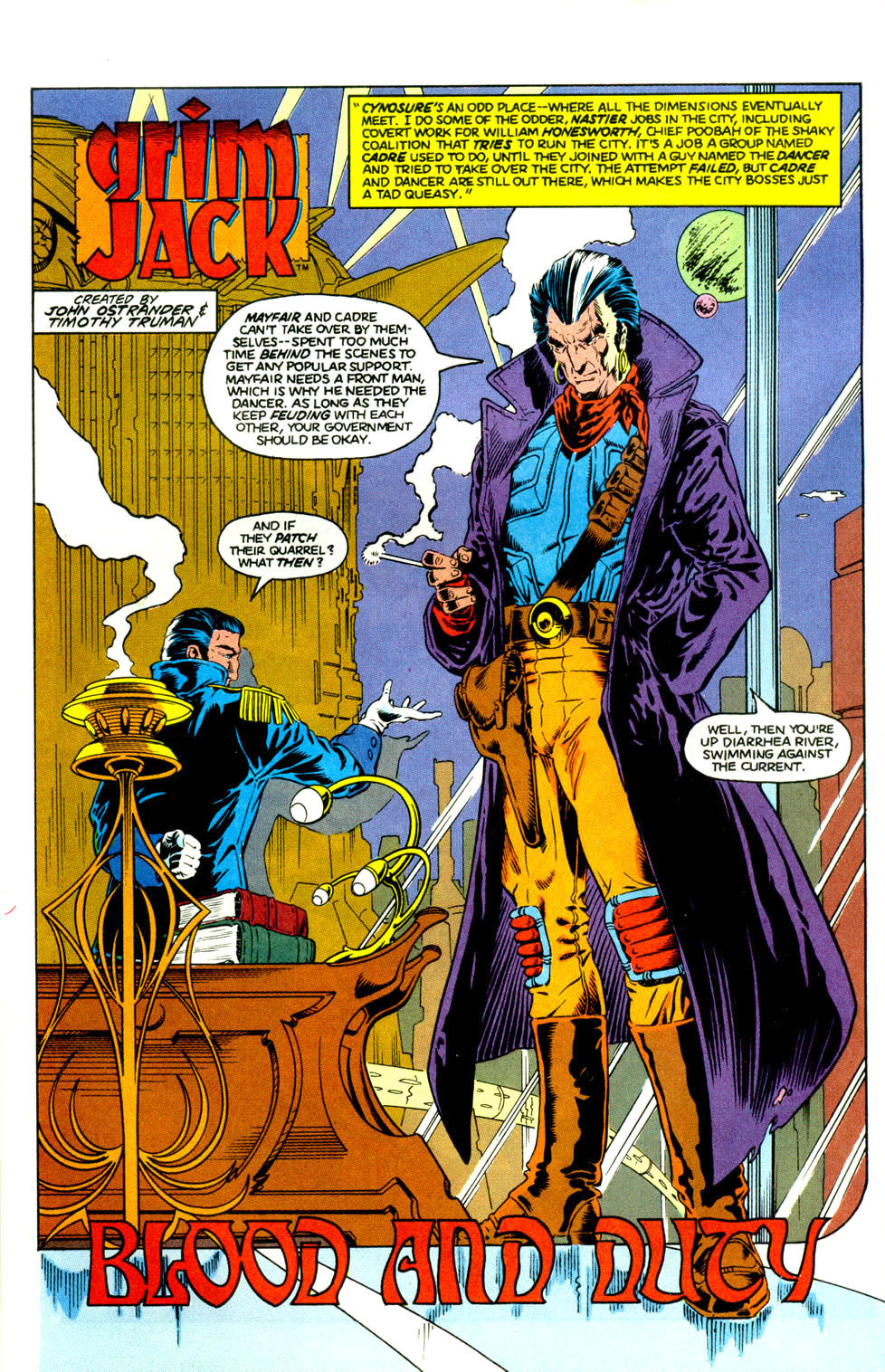 Read online Grimjack comic -  Issue #30 - 4