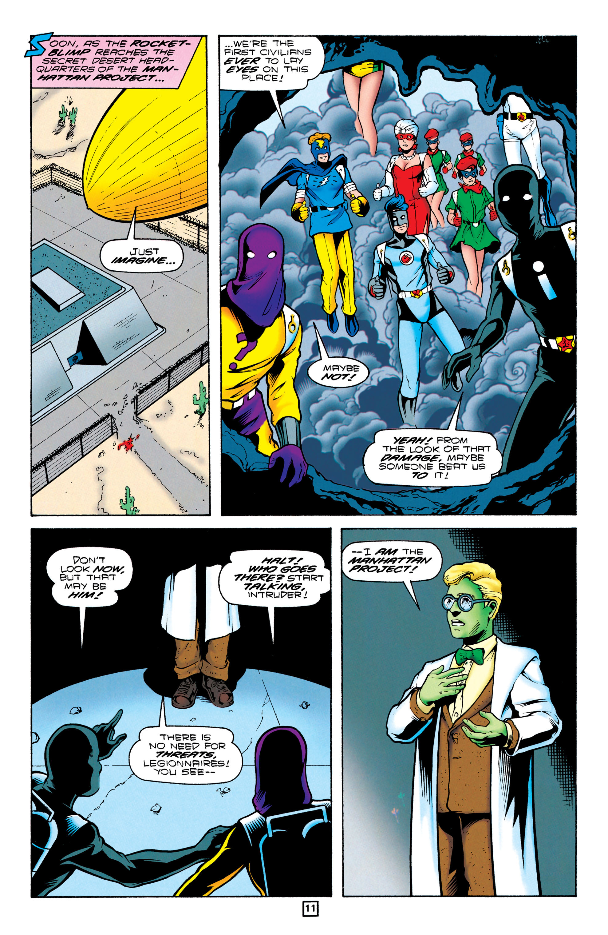 Read online Legionnaires comic -  Issue #54 - 12