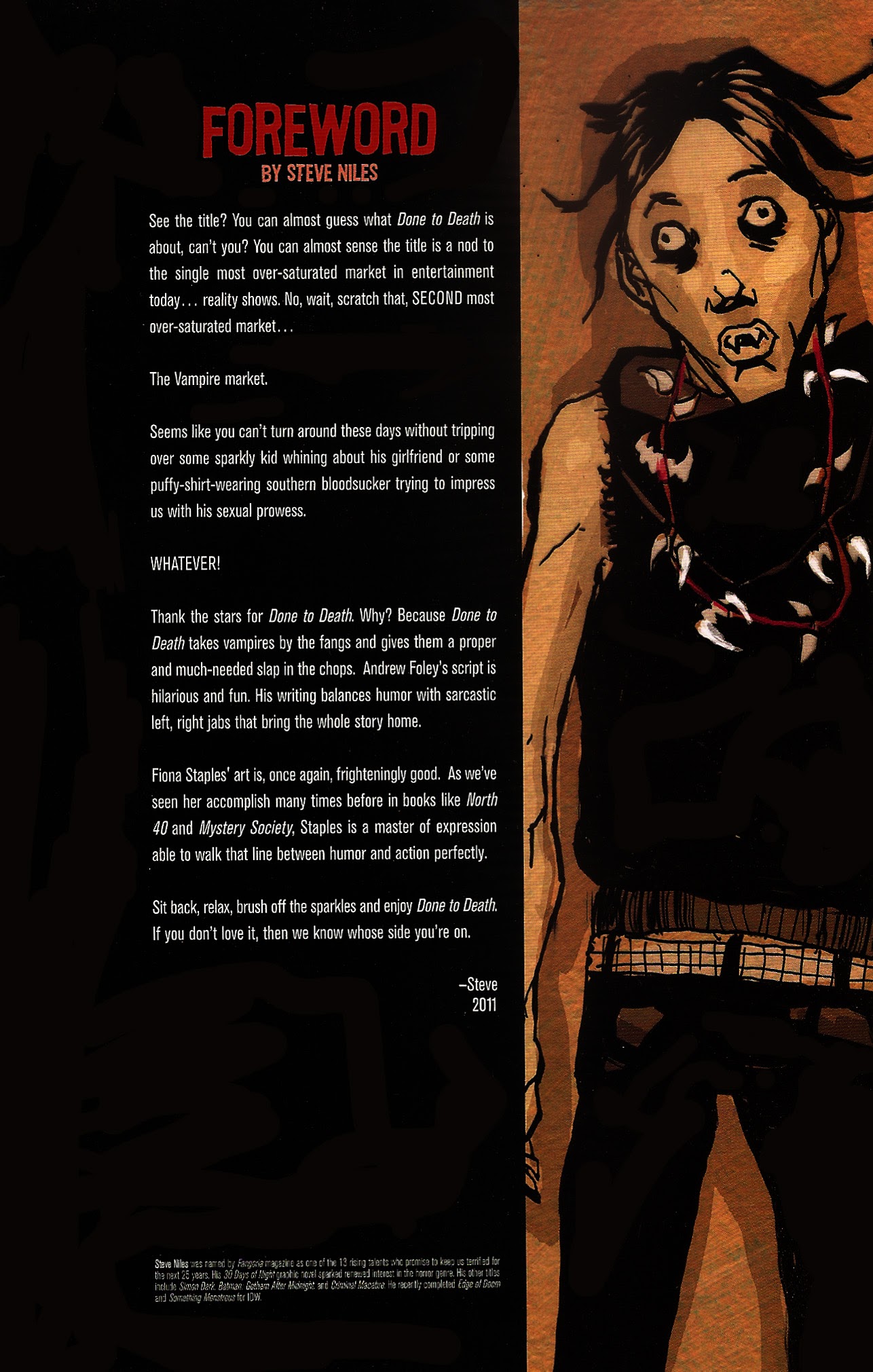 Read online Done to Death comic -  Issue # TPB - 5