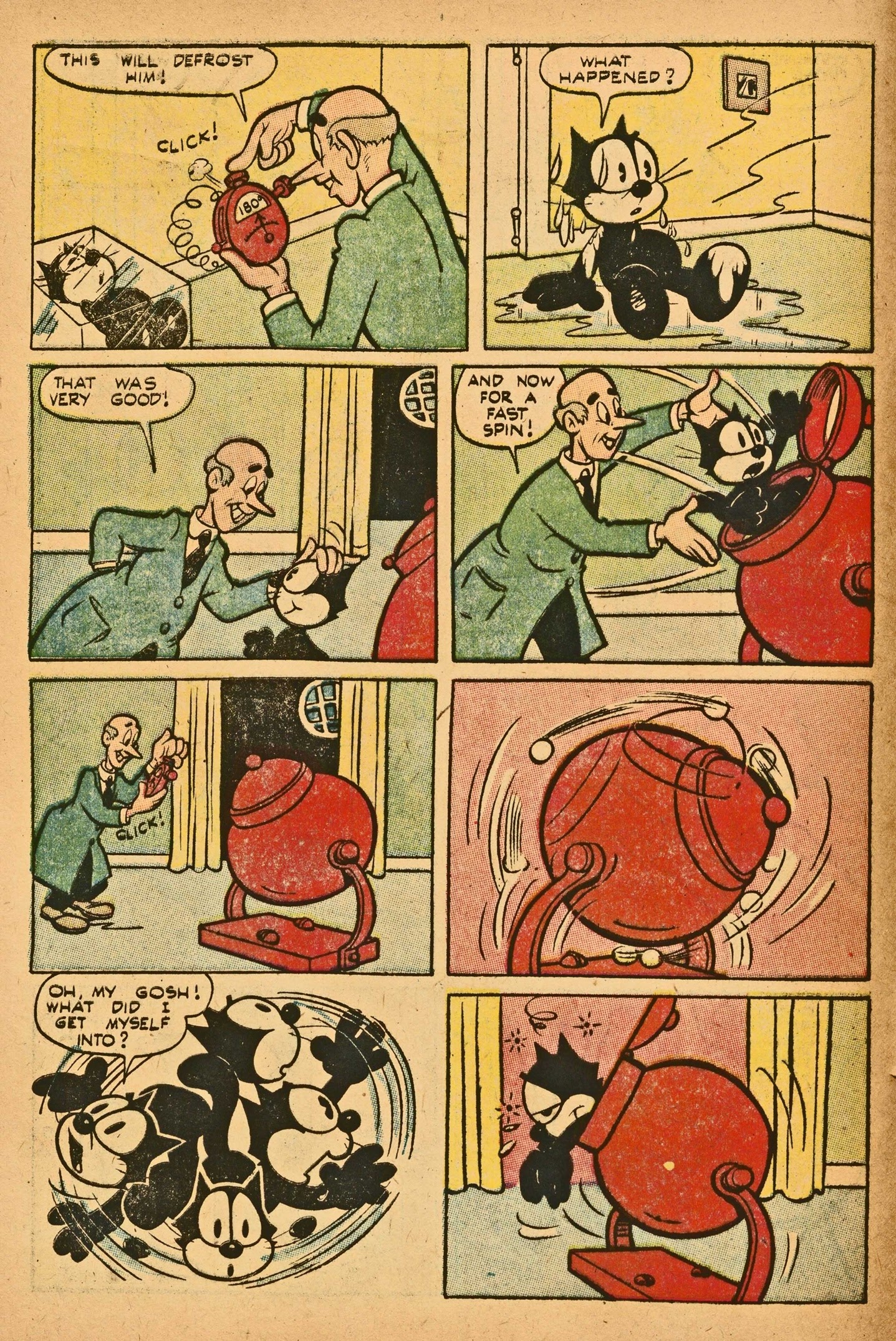 Read online Felix the Cat (1951) comic -  Issue #41 - 6