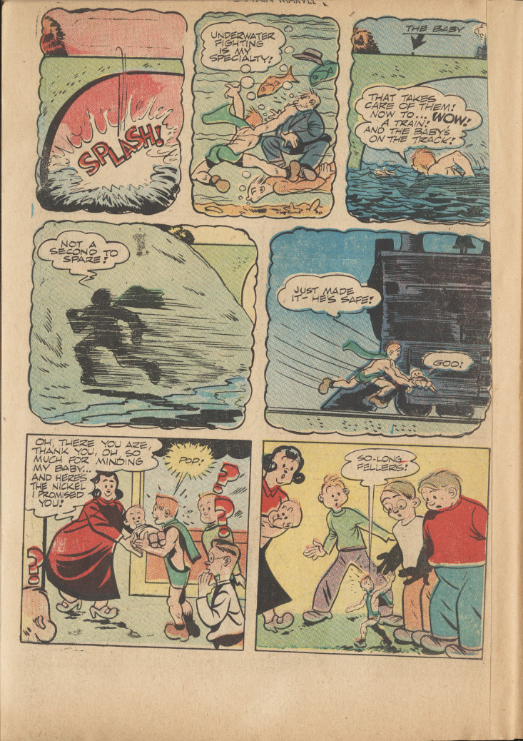 Read online Captain Marvel Adventures comic -  Issue #31 - 34