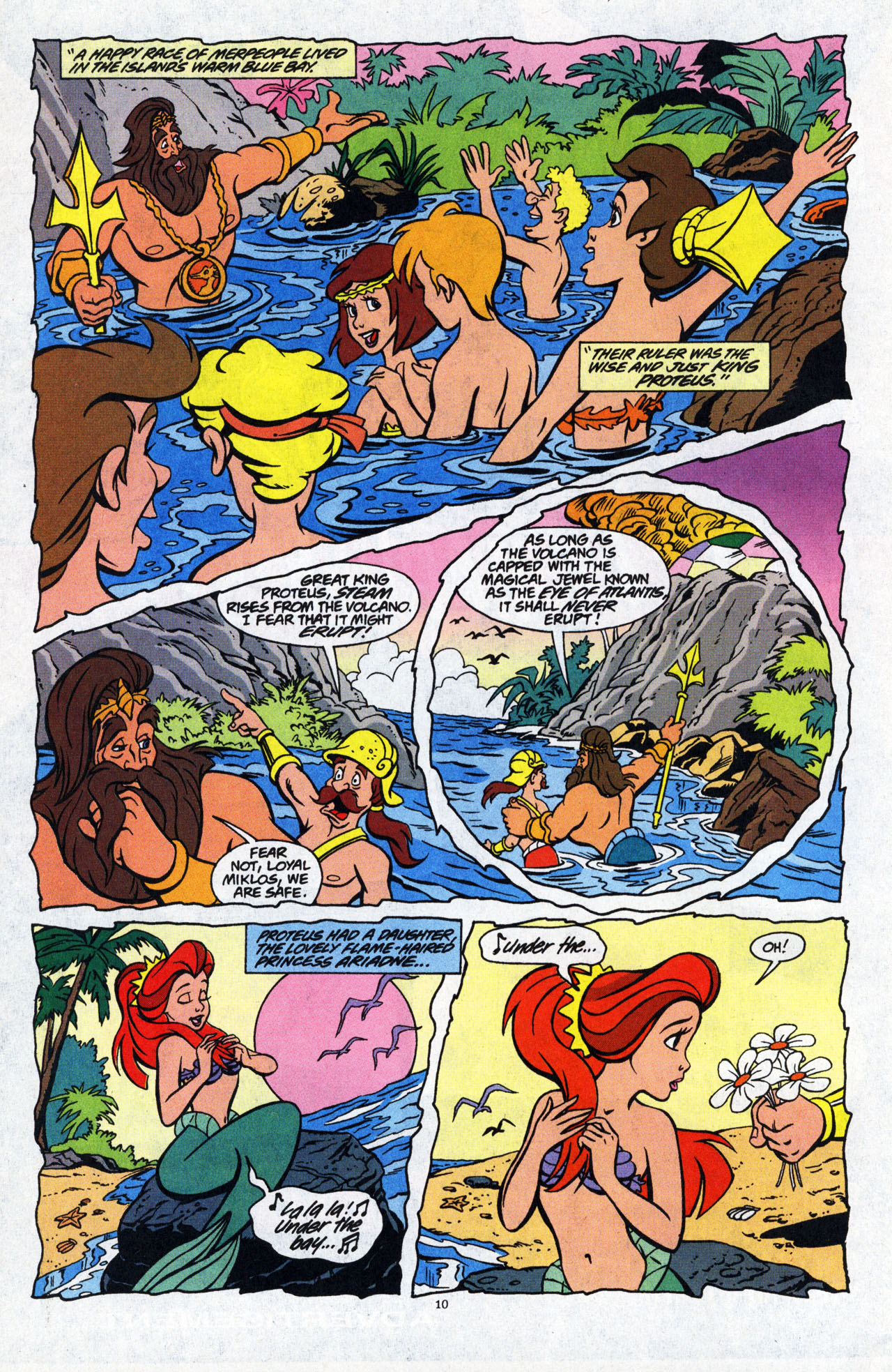 Read online Disney's The Little Mermaid comic -  Issue #12 - 11