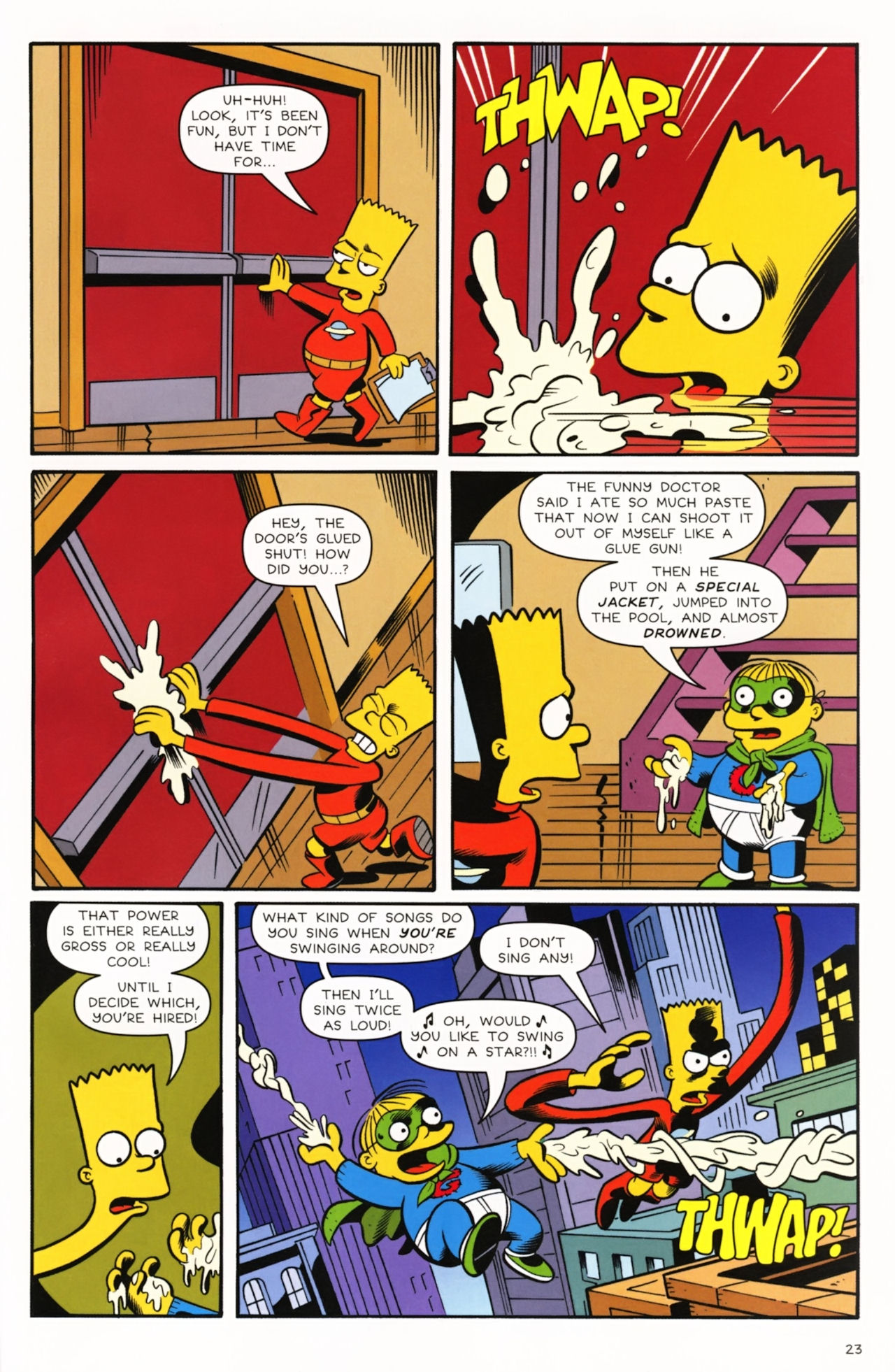 Read online Bongo Comics Presents Simpsons Super Spectacular comic -  Issue #11 - 25