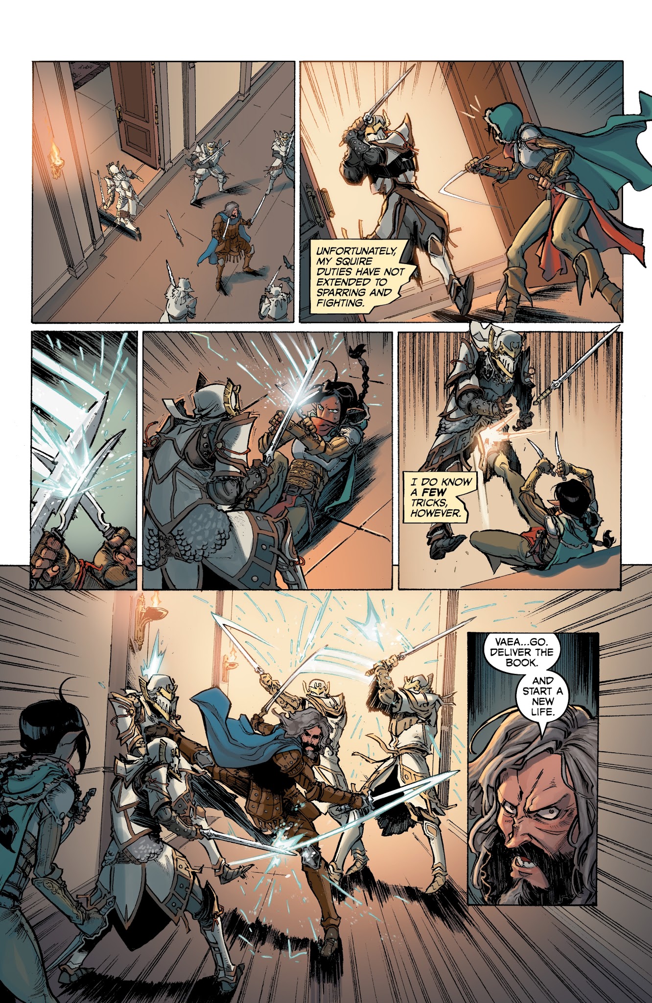 Read online Dragon Age: Knight Errant comic -  Issue #5 - 7