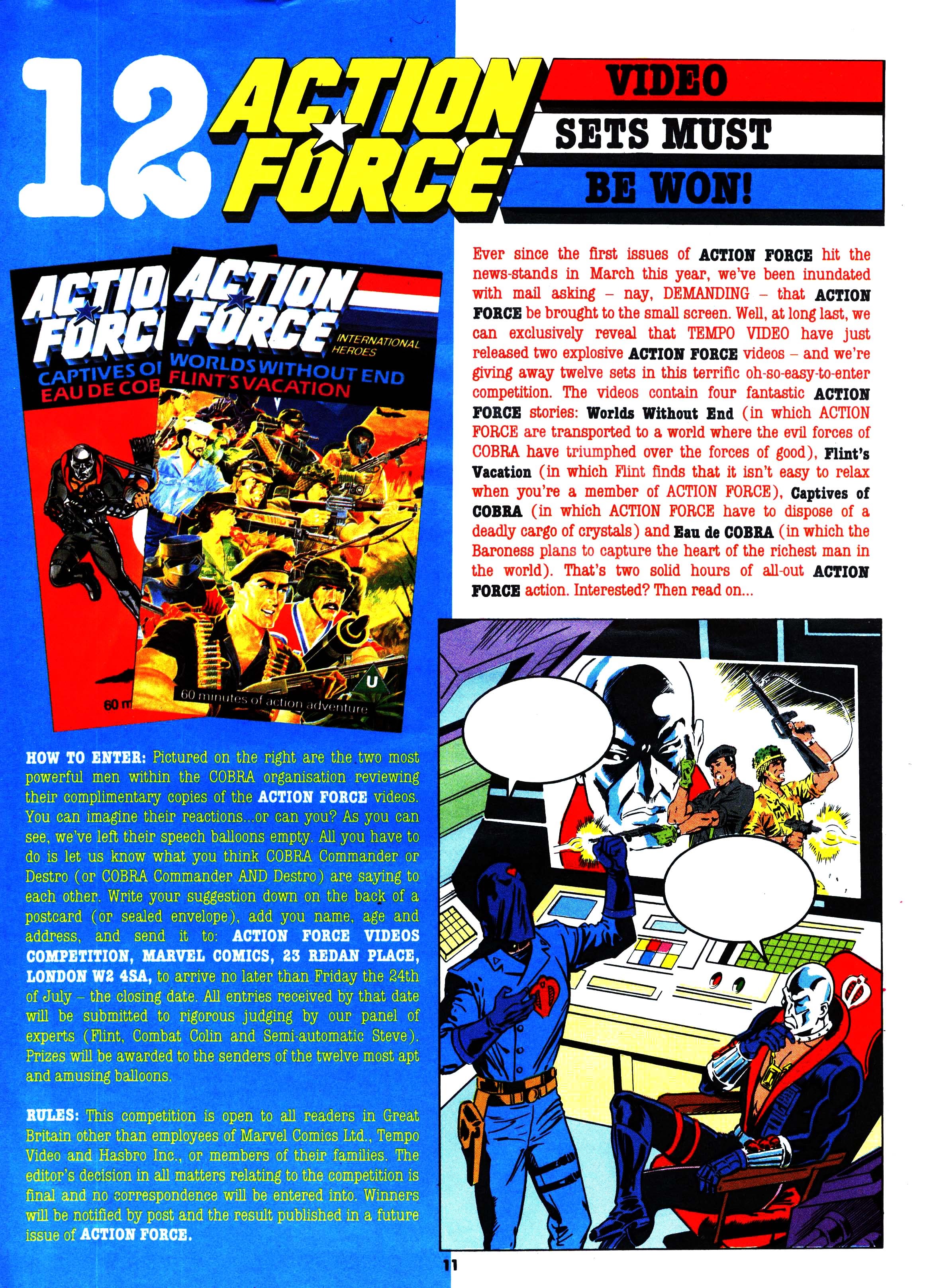 Read online Action Force comic -  Issue #20 - 11