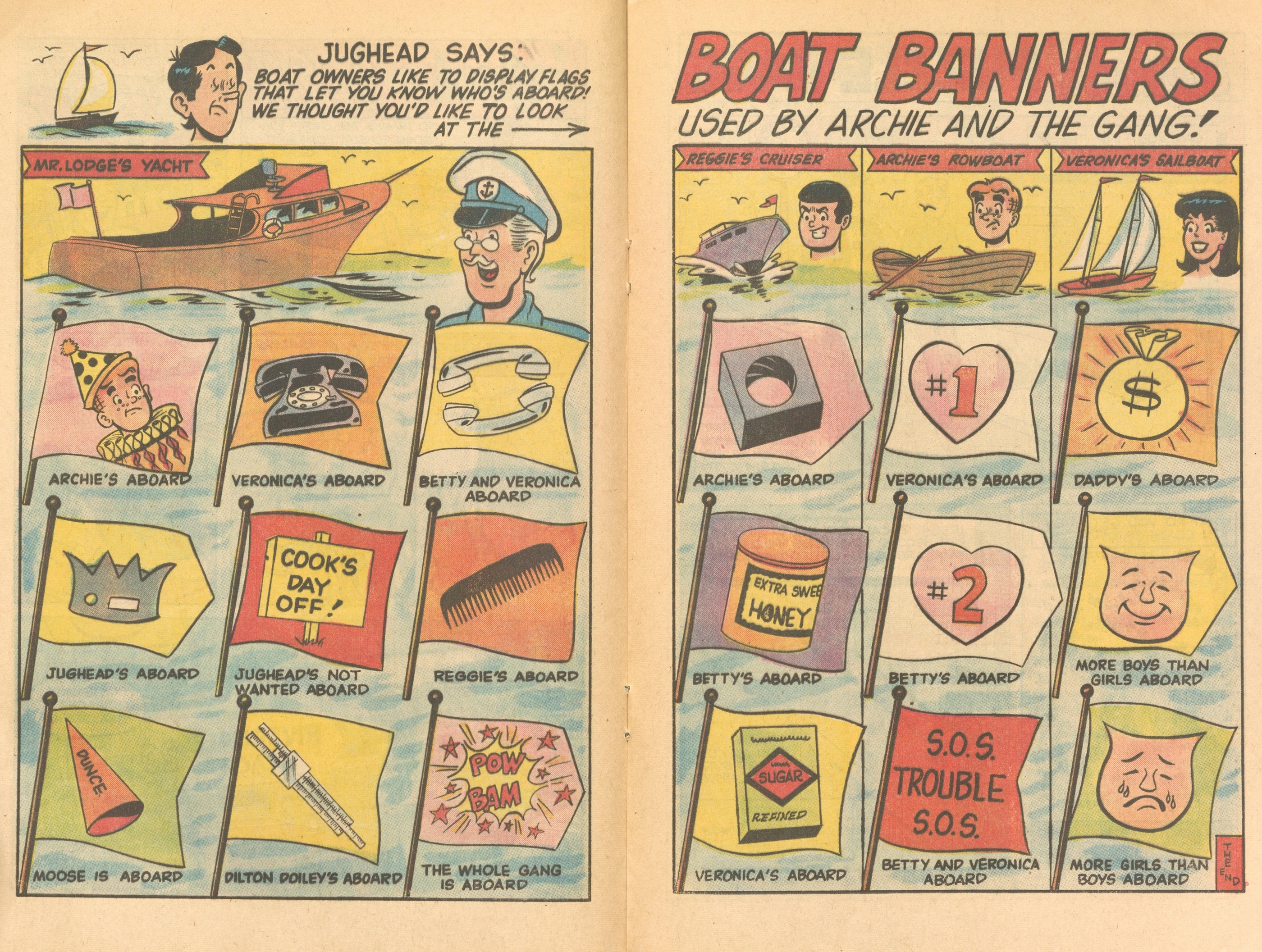 Read online Jughead's Jokes comic -  Issue #26 - 22