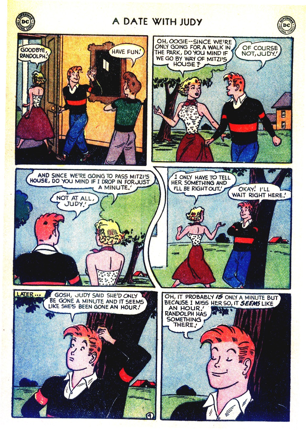 Read online A Date with Judy comic -  Issue #37 - 6