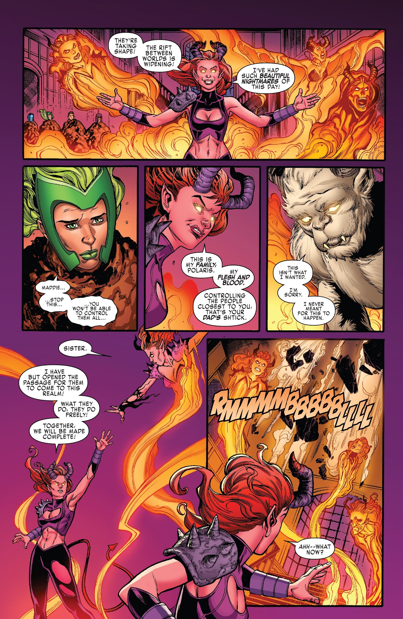 Read online X-Men: Blue comic -  Issue #12 - 11