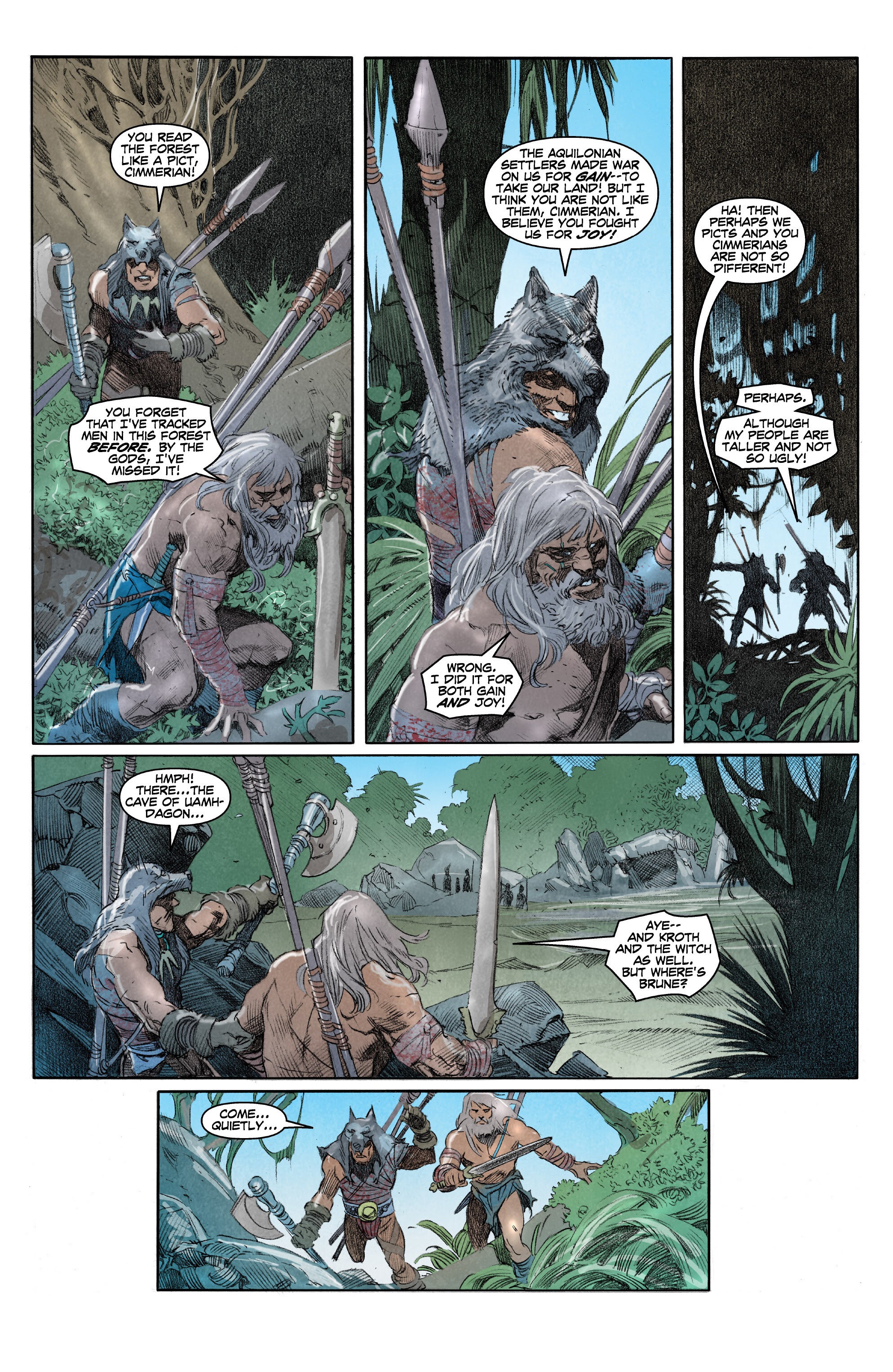 Read online King Conan Chronicles Epic Collection comic -  Issue # Wolves And Dragons (Part 4) - 56