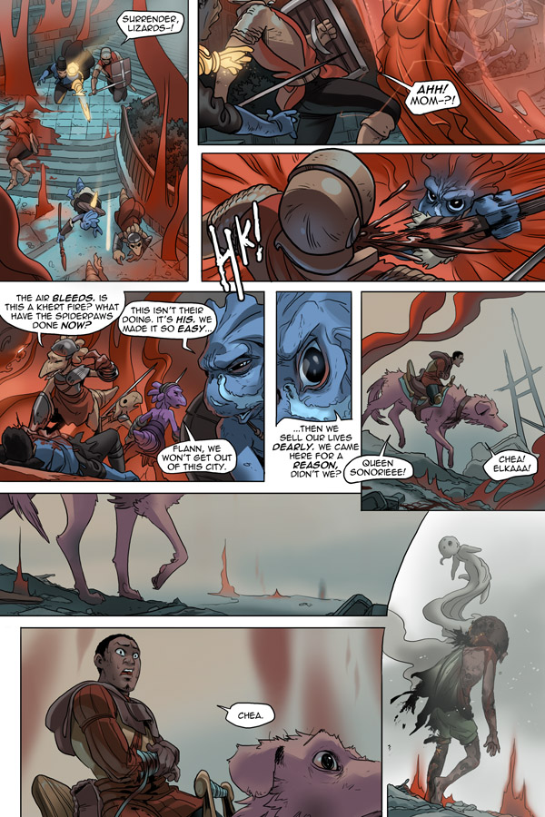 Read online Unsounded comic -  Issue #17 - 125