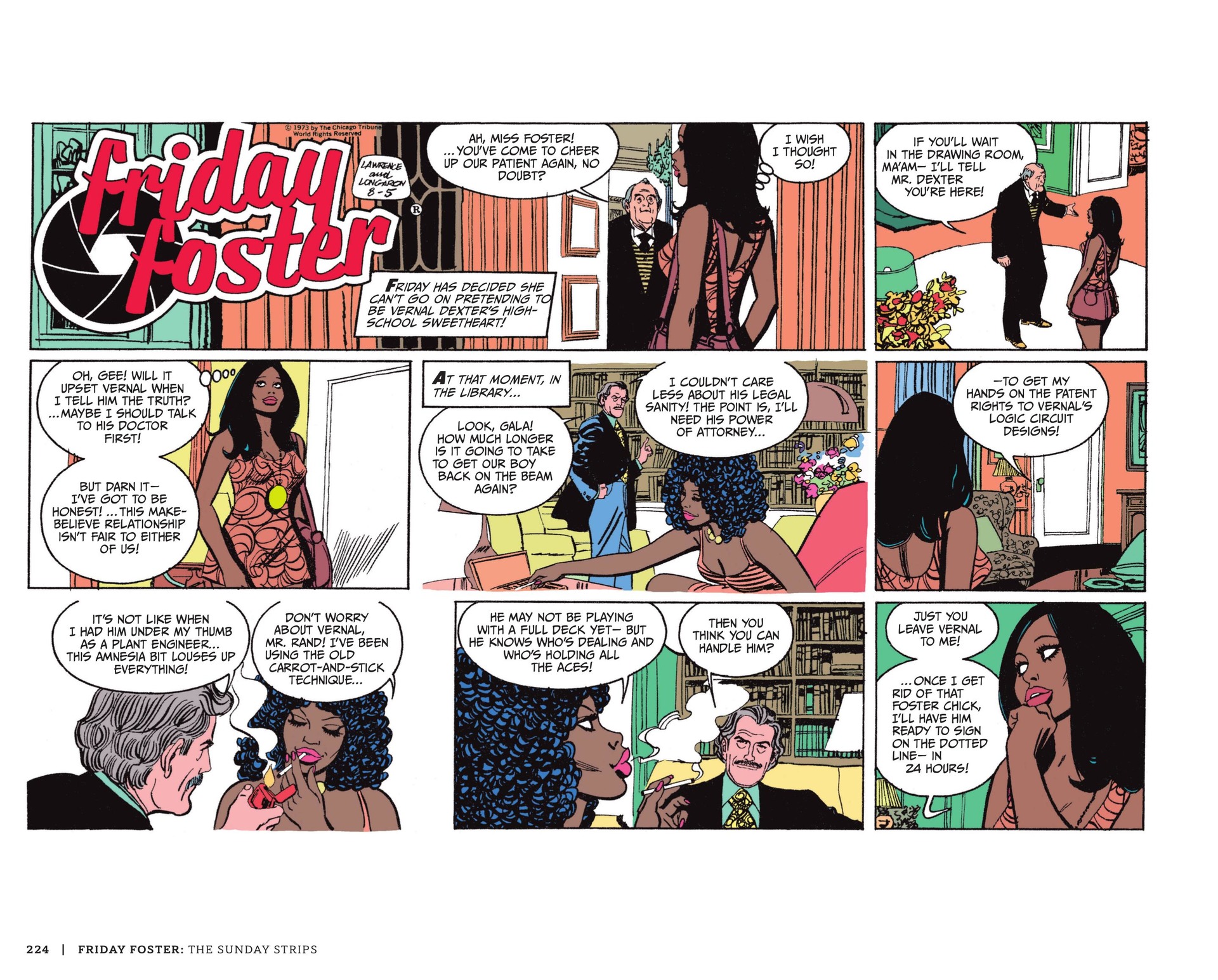 Read online Friday Foster: The Sunday Strips comic -  Issue # TPB (Part 3) - 25