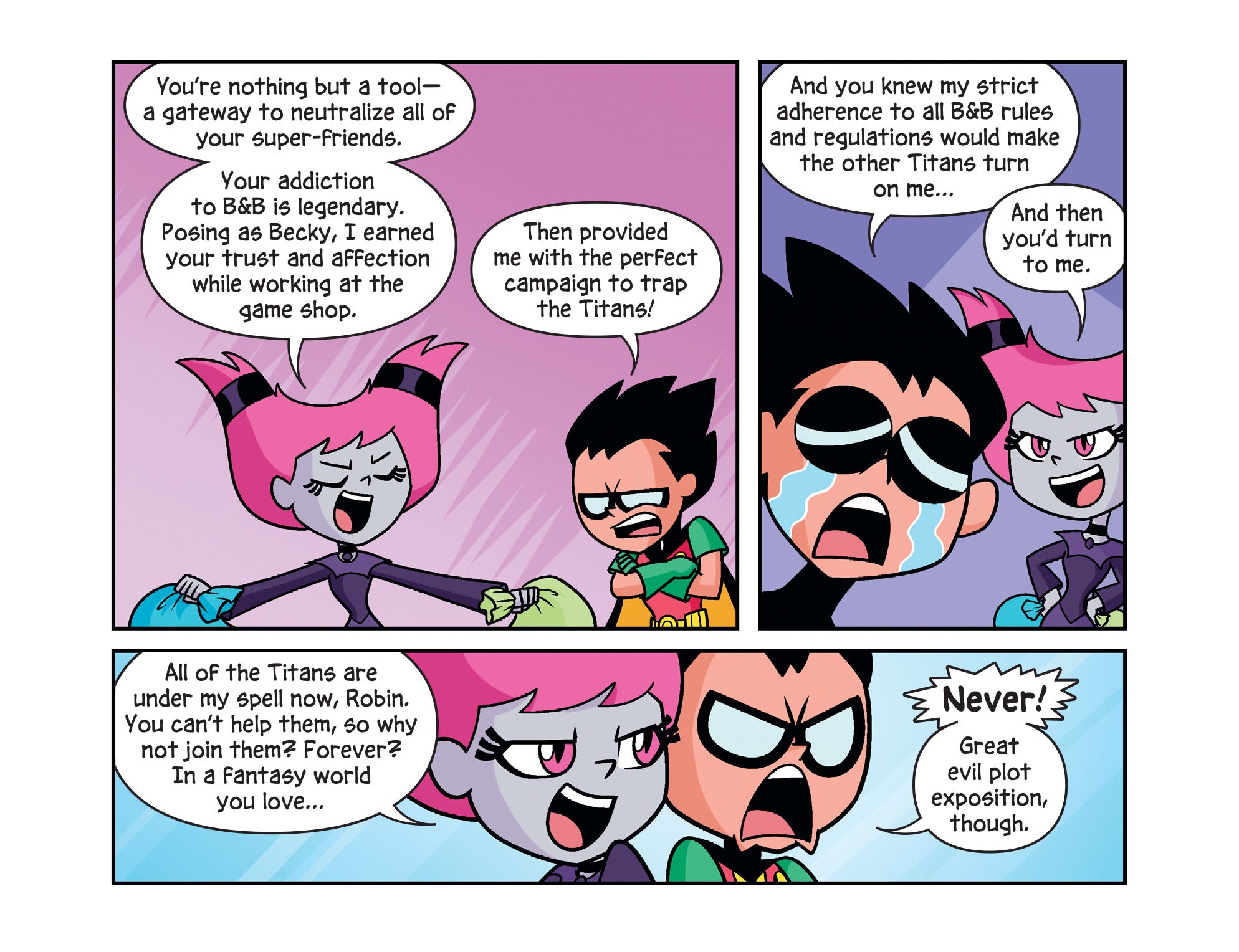 Read online Teen Titans Go! Roll With It! comic -  Issue #8 - 12