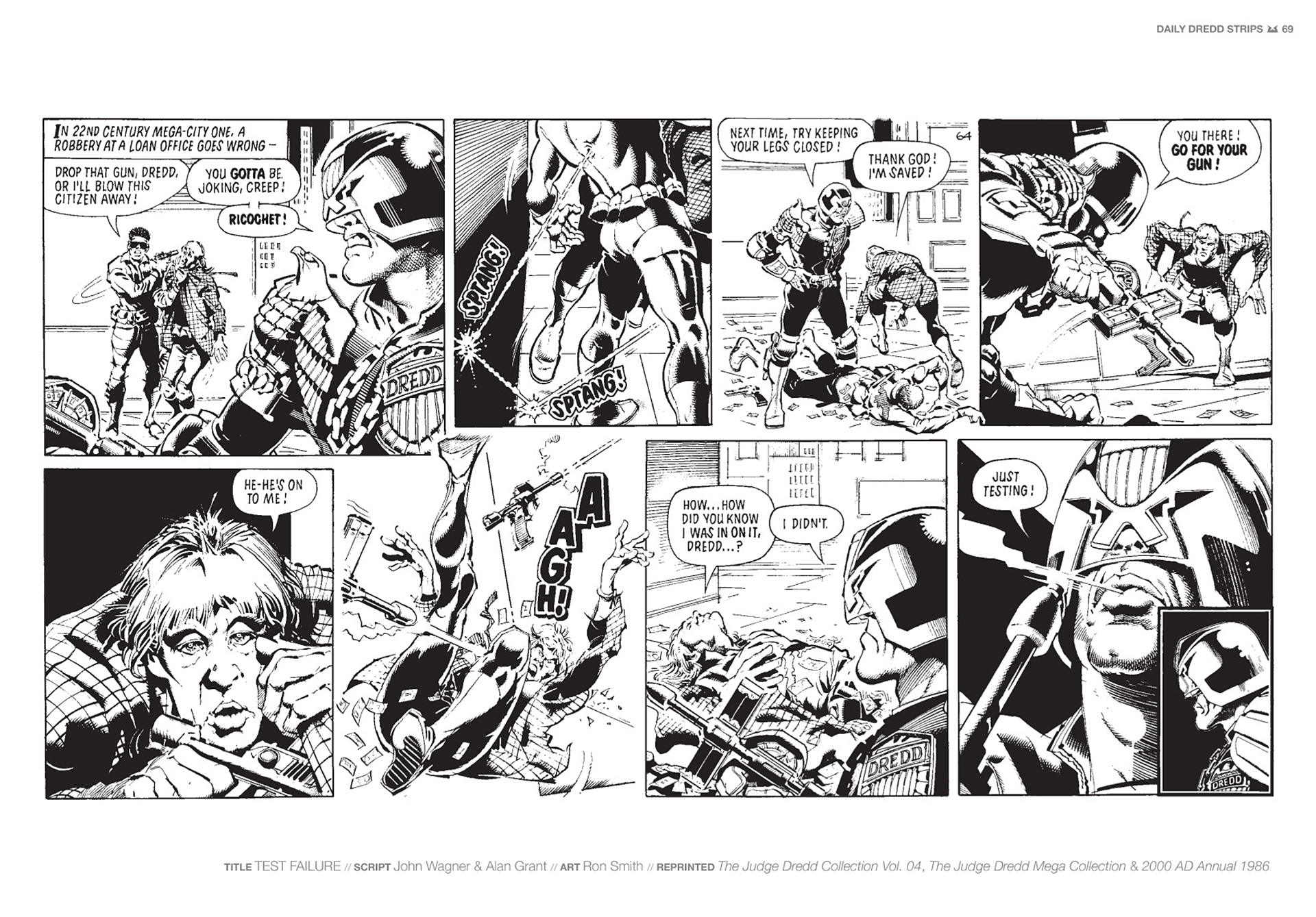 Read online Judge Dredd: The Daily Dredds comic -  Issue # TPB 1 - 72