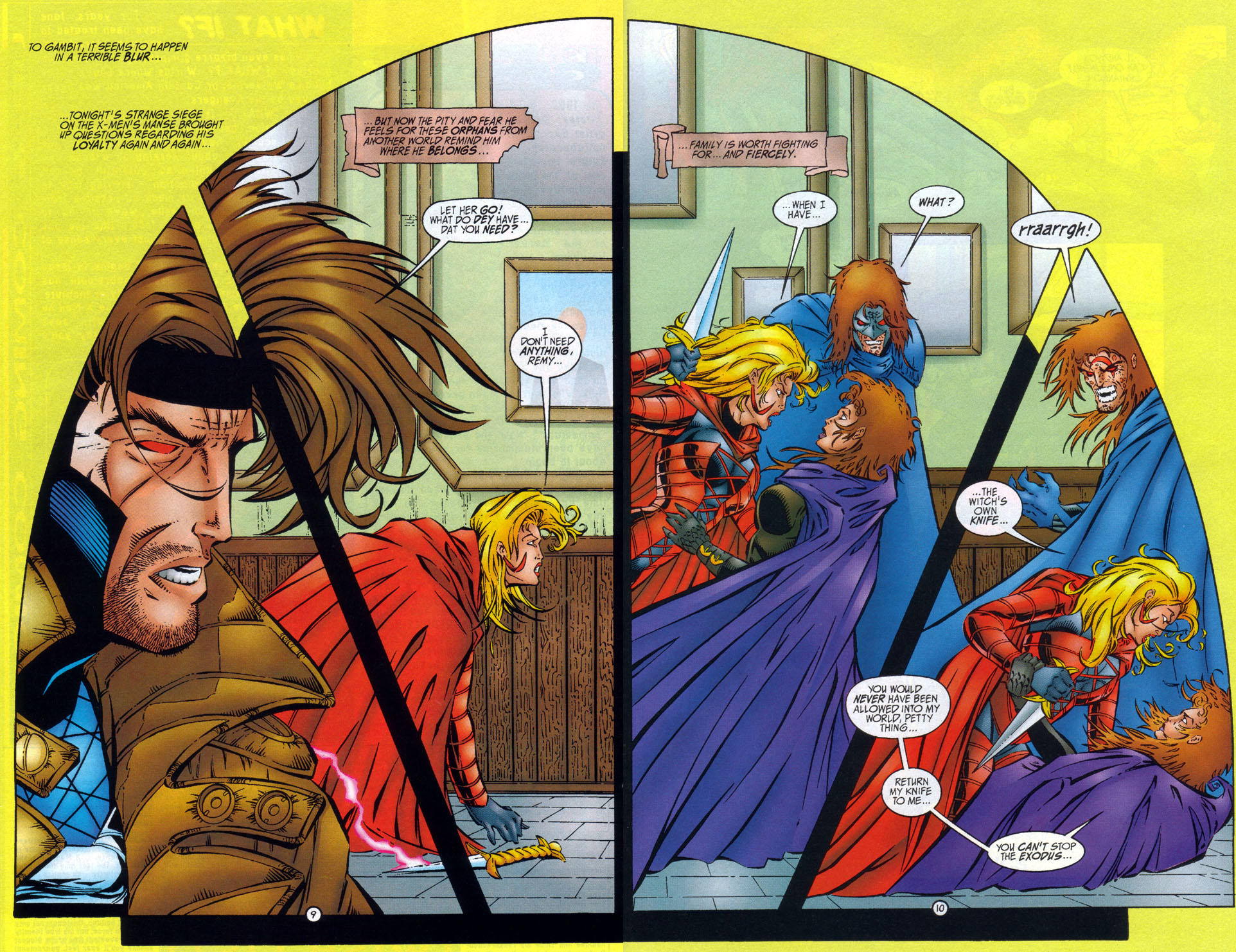 Read online The Night Man/Gambit comic -  Issue #3 - 9