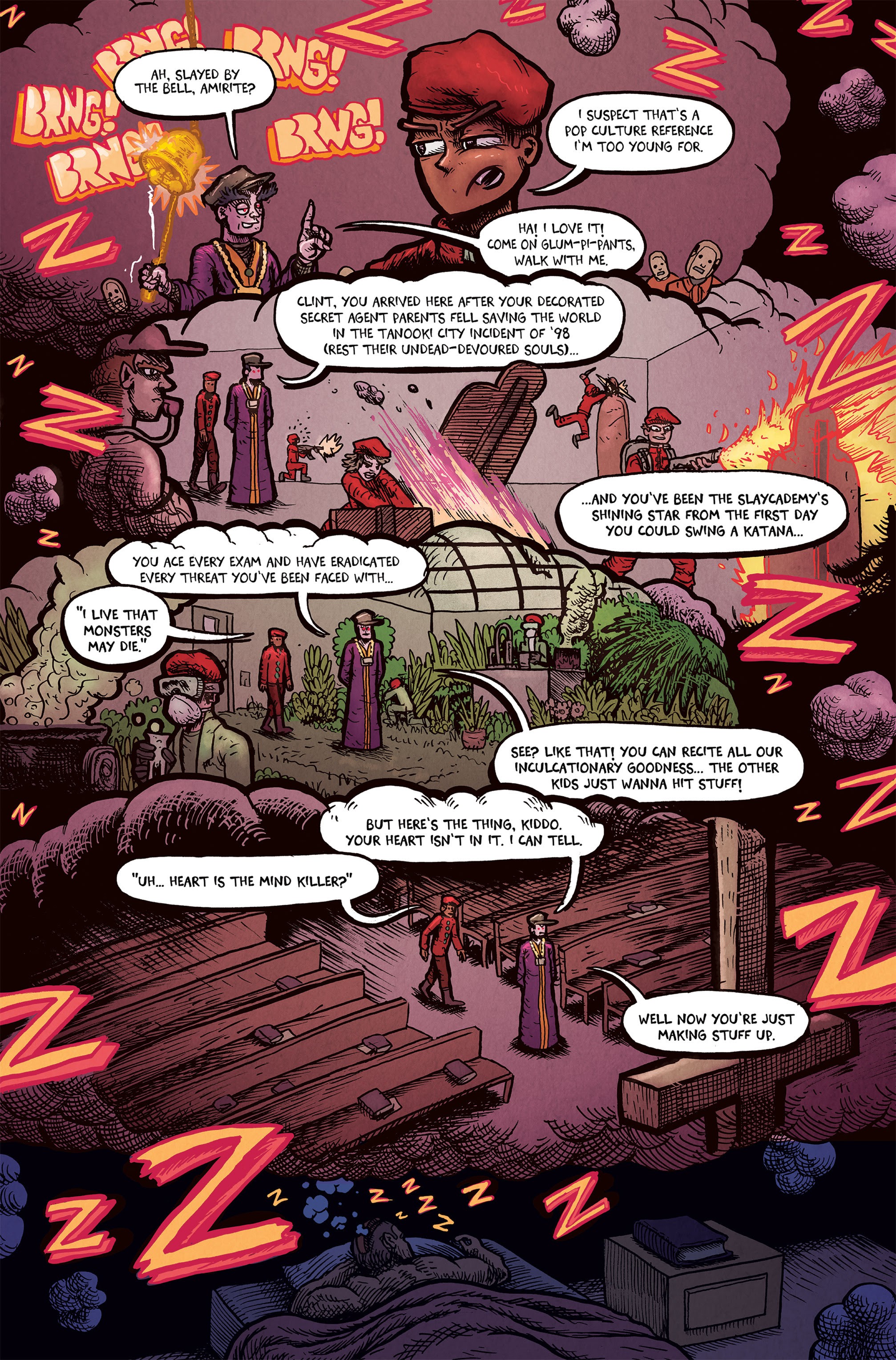 Read online Task Force Rad Squad comic -  Issue #4 - 12