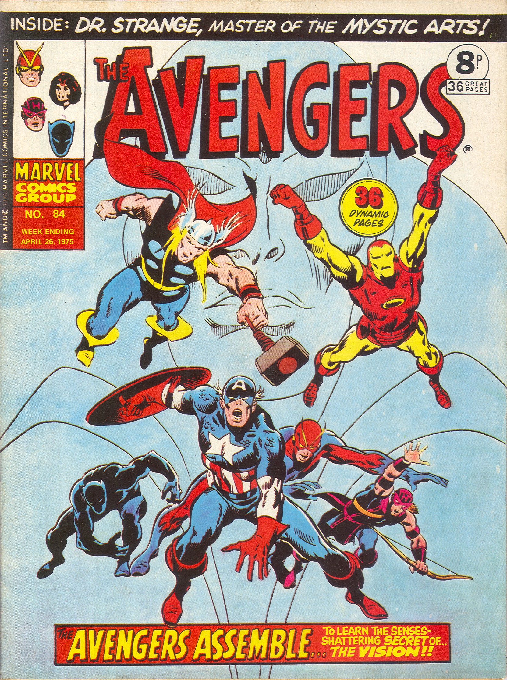 Read online The Avengers (1973) comic -  Issue #84 - 1