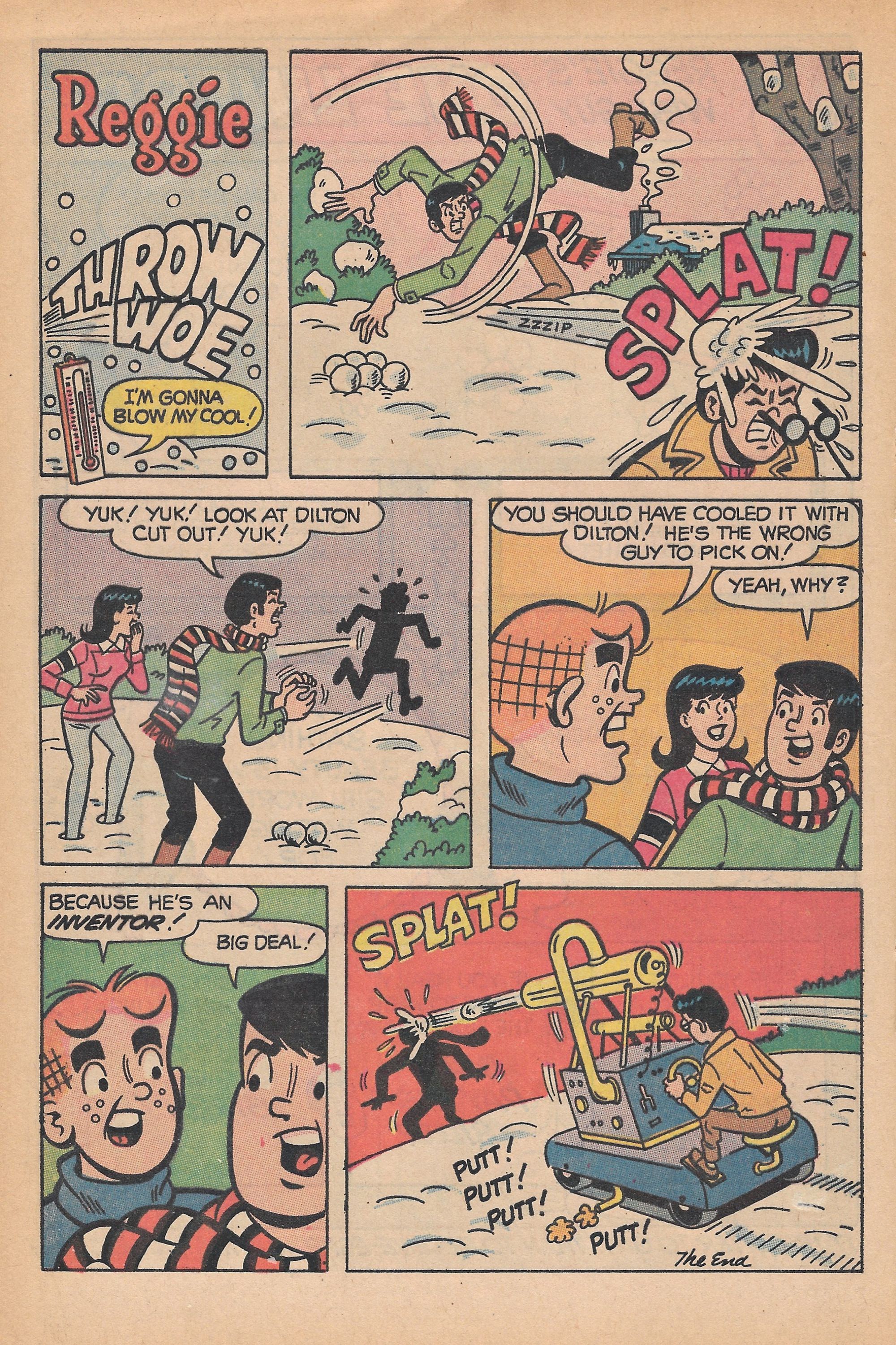 Read online Reggie's Wise Guy Jokes comic -  Issue #11 - 62