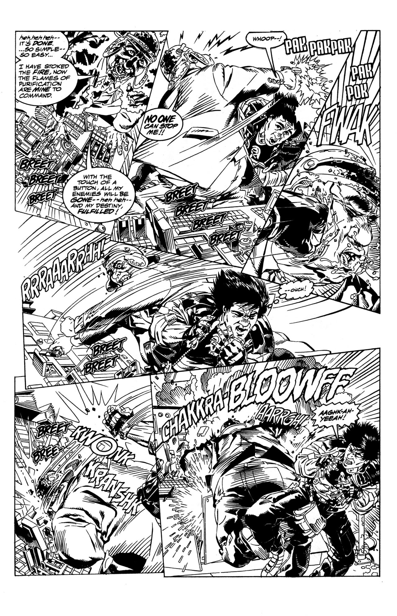 Read online Jackie Chan's Spartan X: Hell Bent Hero For Hire comic -  Issue #3 - 10