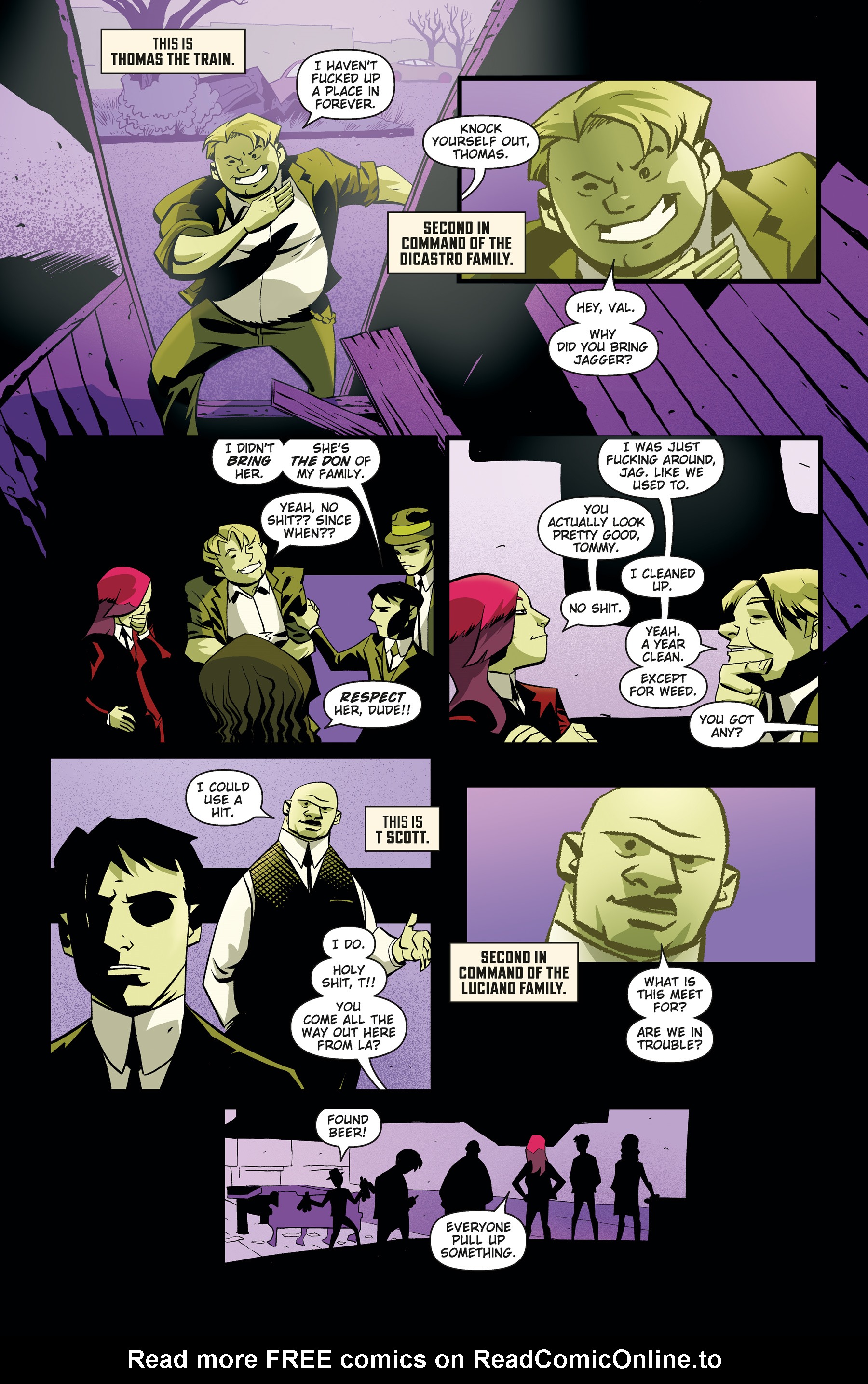 Read online Murder Inc.: Jagger Rose comic -  Issue #6 - 7
