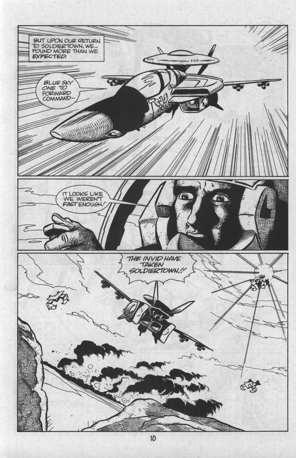 Read online Robotech: Invid War comic -  Issue #16 - 12