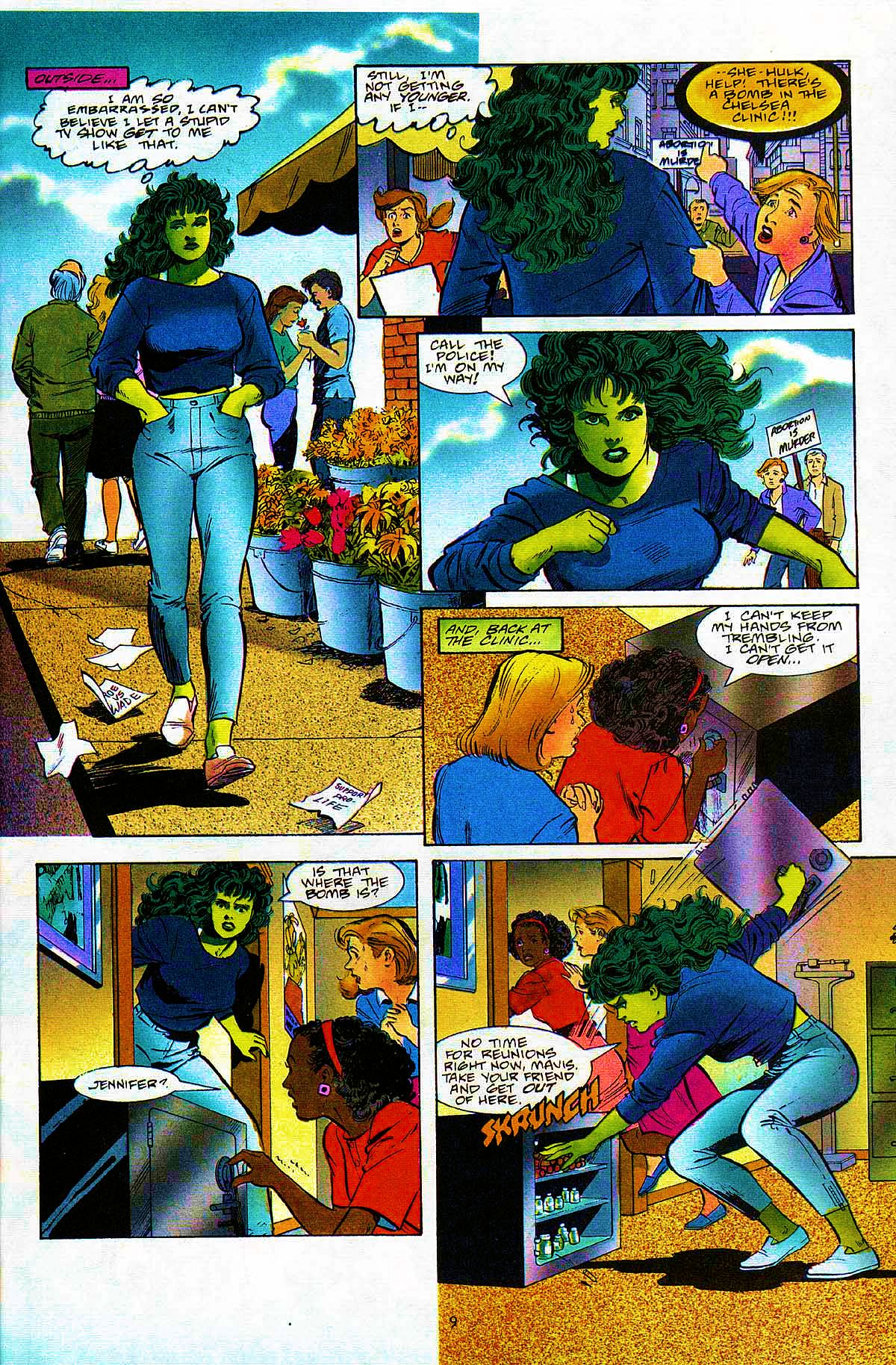 Read online The Sensational She-Hulk in Ceremony comic -  Issue #1 - 10