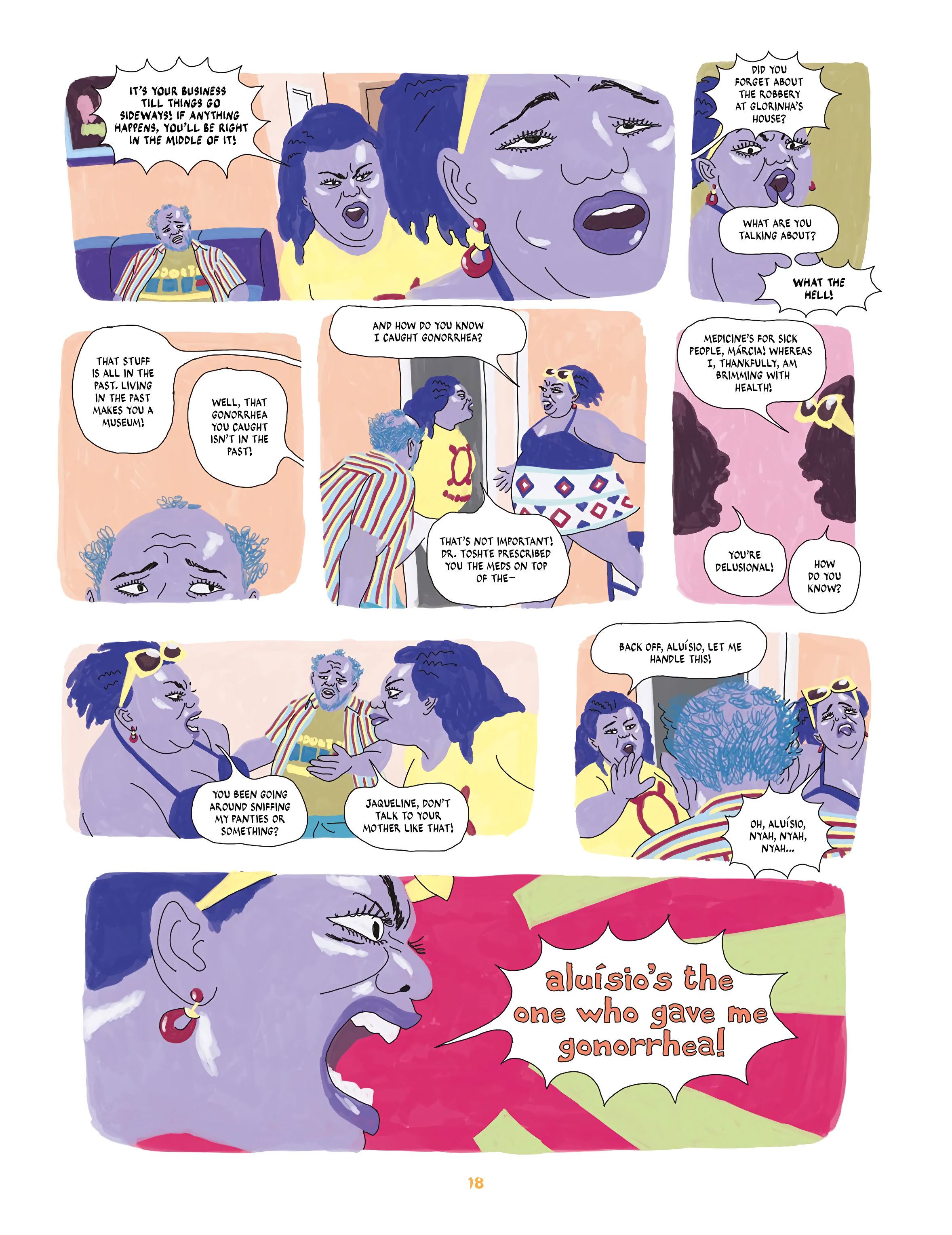 Read online Listen, Beautiful Márcia comic -  Issue # TPB - 19