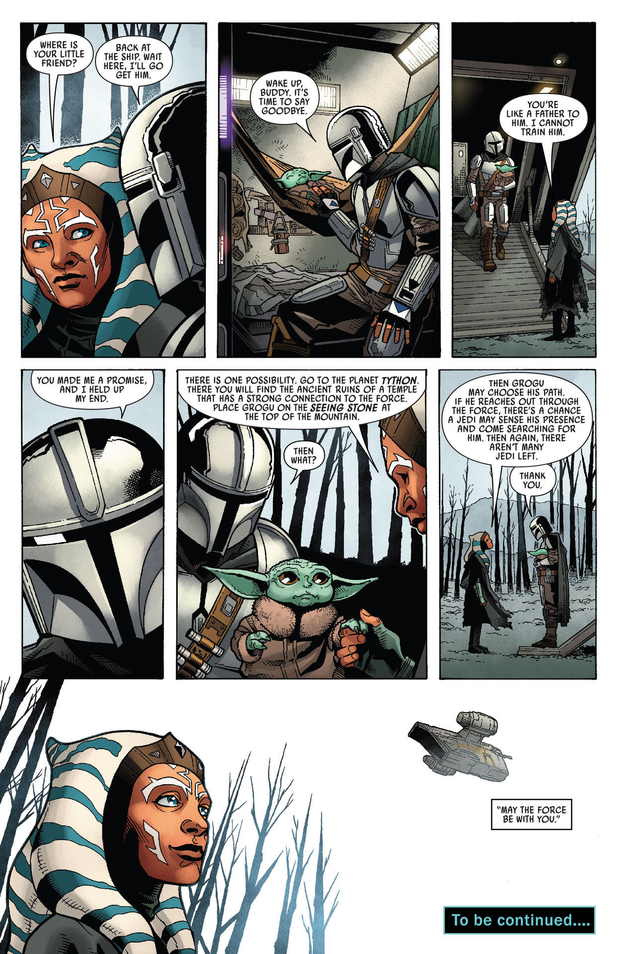 Read online Star Wars: The Mandalorian Season 2 comic -  Issue #5 - 32