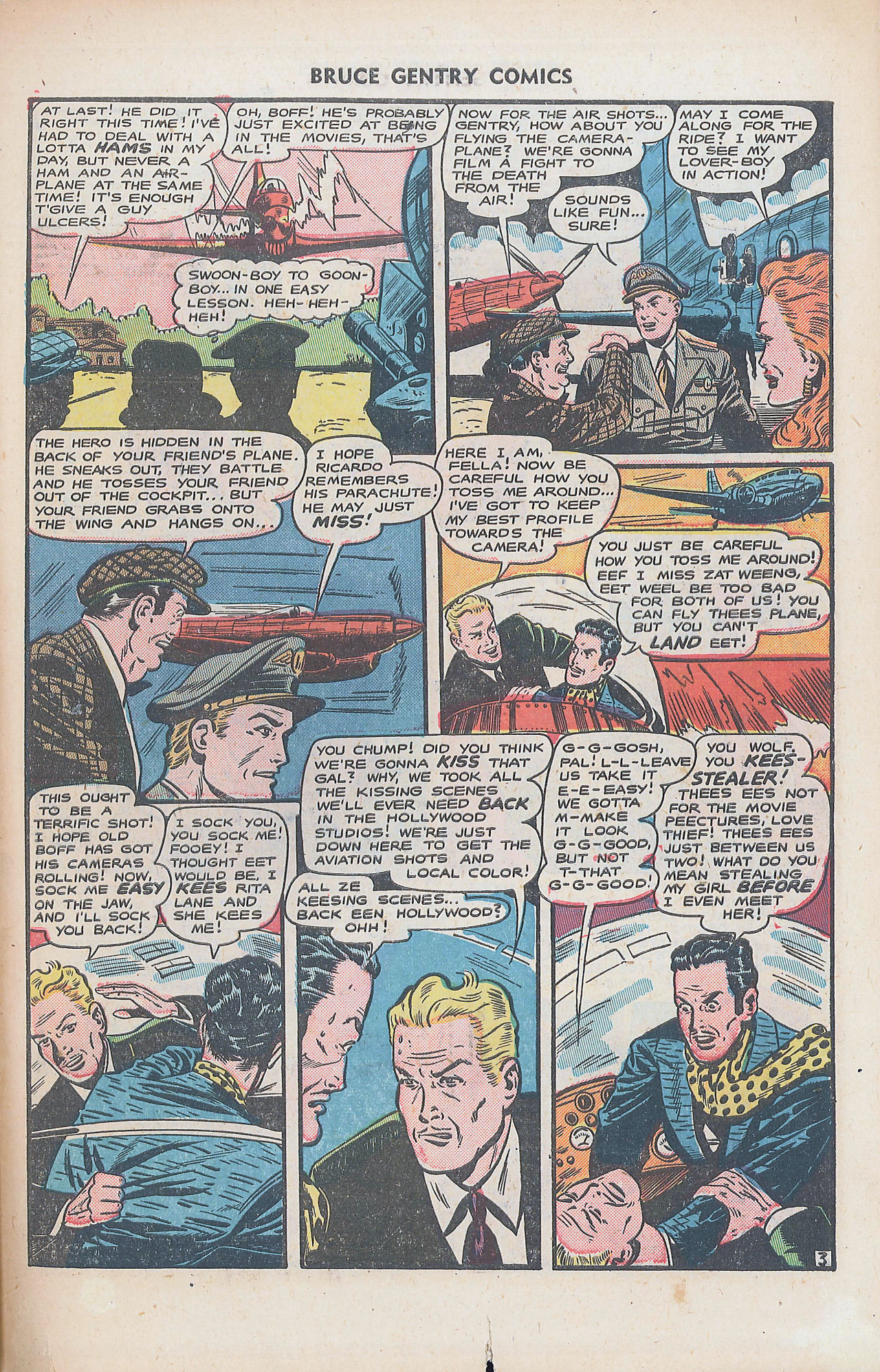 Read online Bruce Gentry comic -  Issue #7 - 31