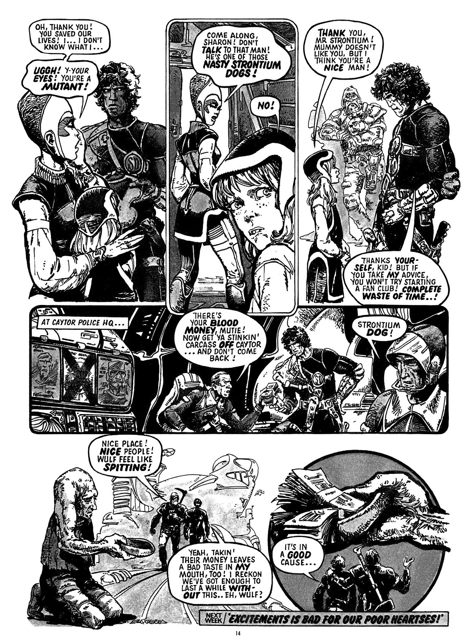 Read online Strontium Dog Search and Destroy: The Starlord Years comic -  Issue # TPB - 15