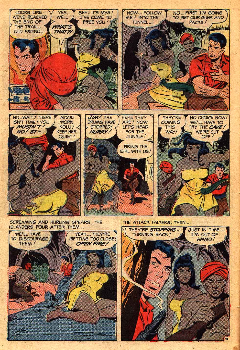 Read online Jungle Jim (1969) comic -  Issue #27 - 8